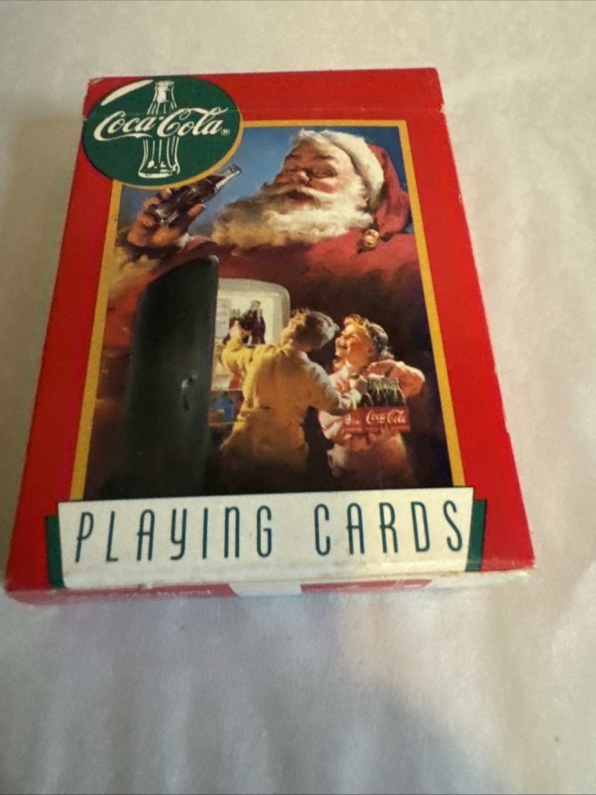 Vintage 1995 Coca Cola Playing Cards Used