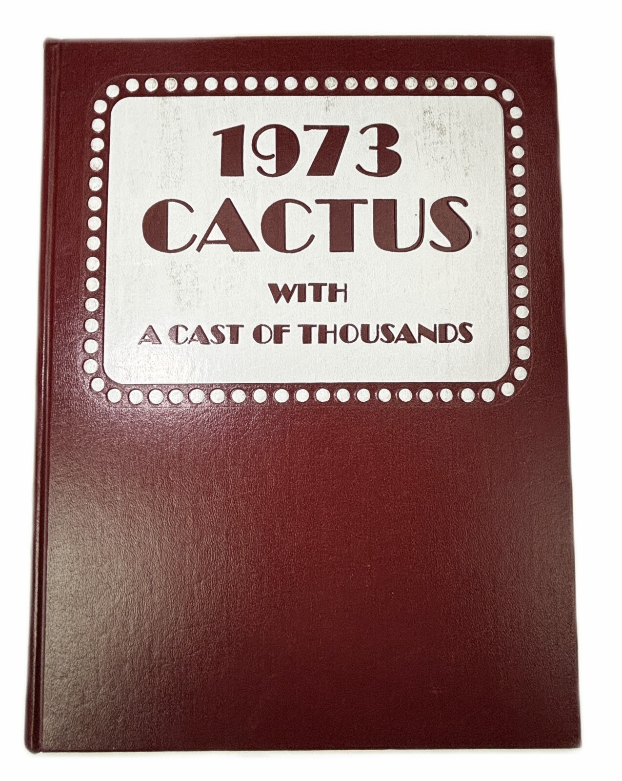 1973 Cactus University of Texas Vol 80 Yearbook Austin TX