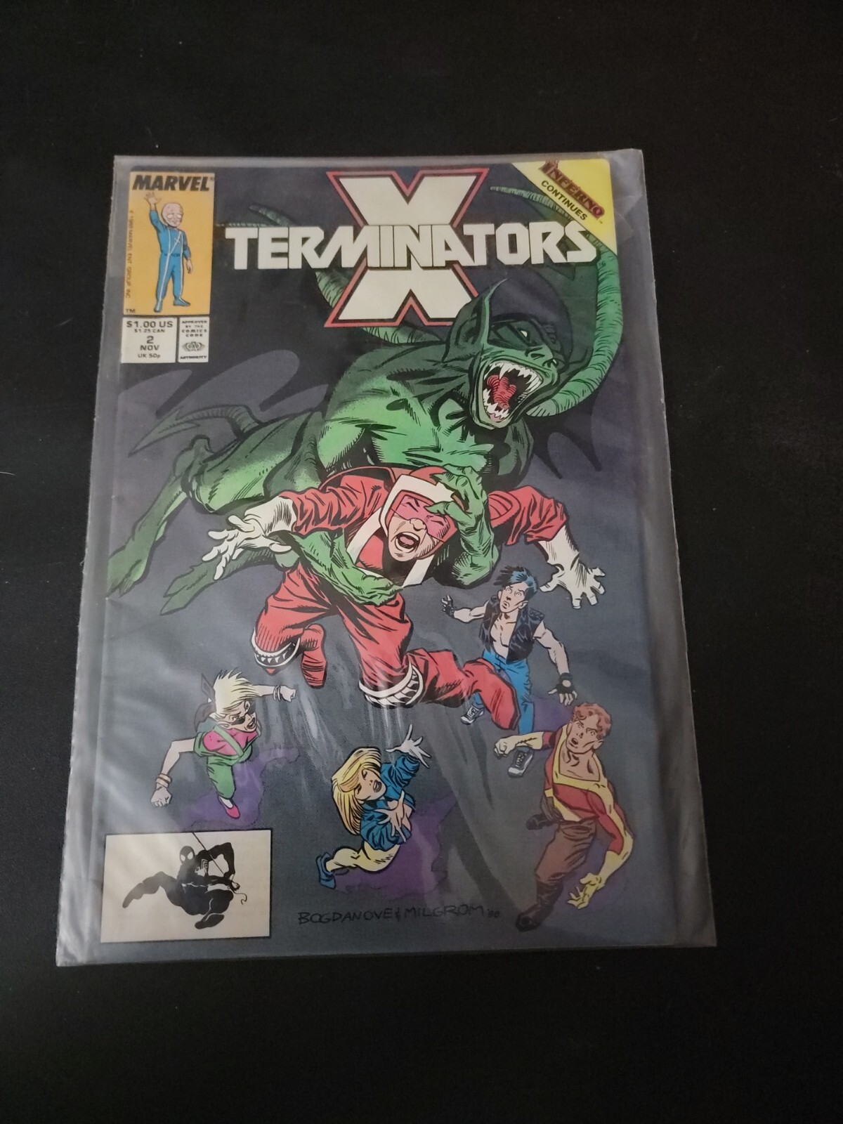 X-Terminators Comic Book #2 Marvel Comics 1988 VERY FINE/NEAR MINT NEW UNREAD