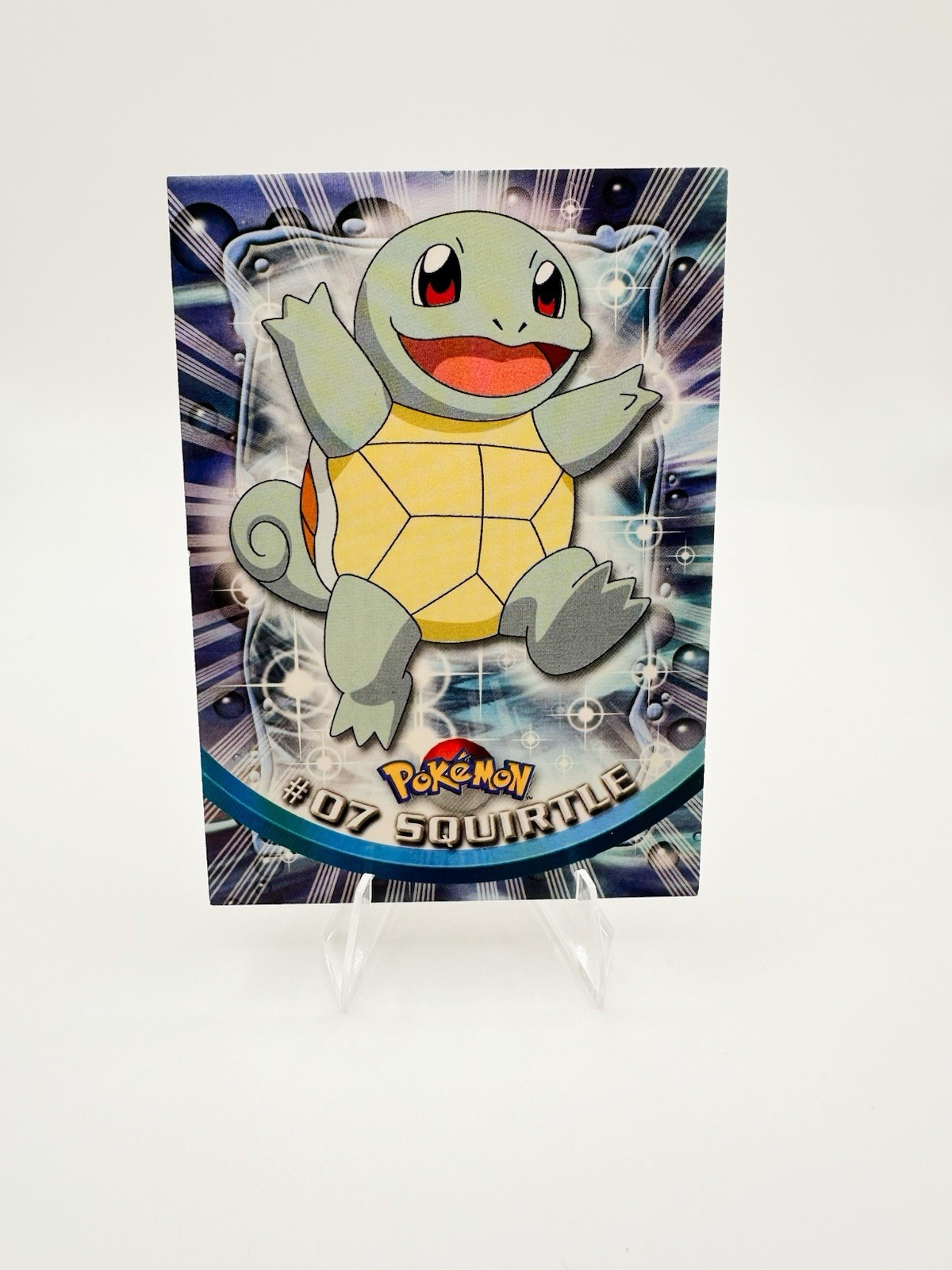 Topps Pokémon TV Animation Edition #07 Squirtle Non-Sport Trading Card Topps Pokémon TV Animation Edition #07 Squirtle Non-Sport Trading Card