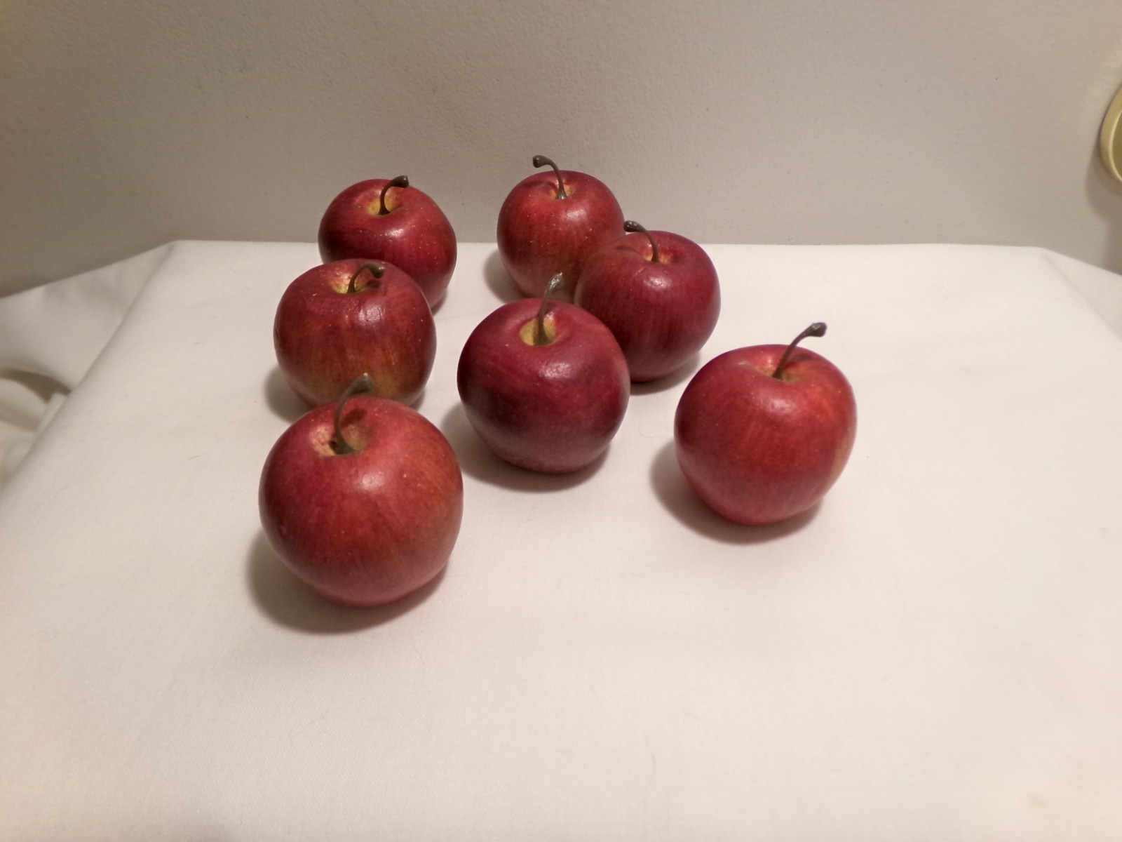 7 Longaberger Mini Faux Apples