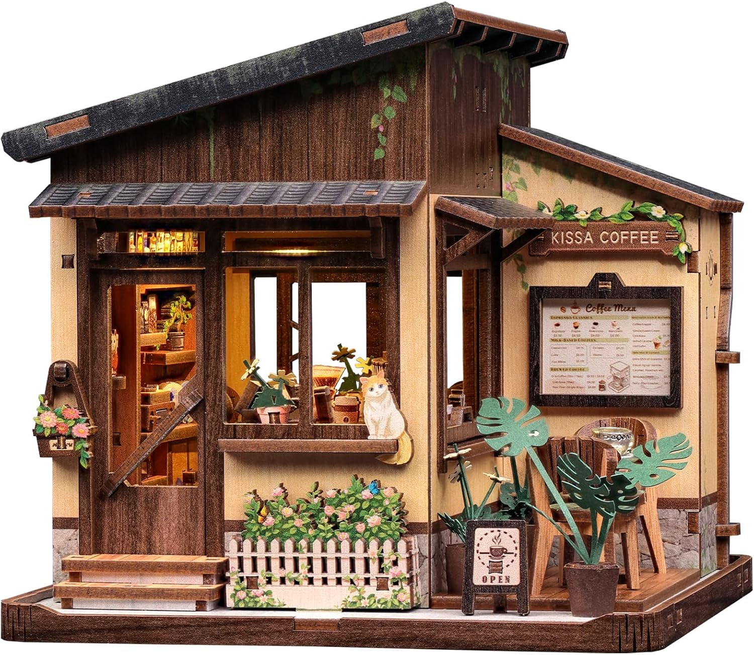 Japanese Miniature House - DIY Book Nook Kit | Japan 3D Wooden Puzzles for Adult Japanese Miniature House - DIY Book Nook Kit | Japan 3D Wooden Puzzles for Adult