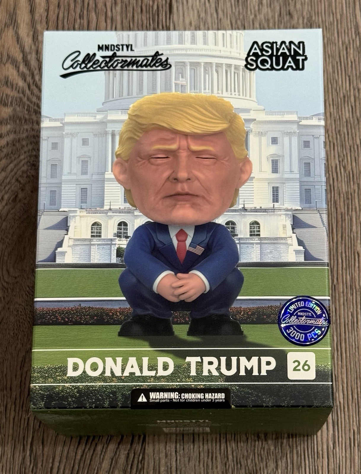 Asian Squat Donald Trump Mindstyle Collectormates Common LE3000