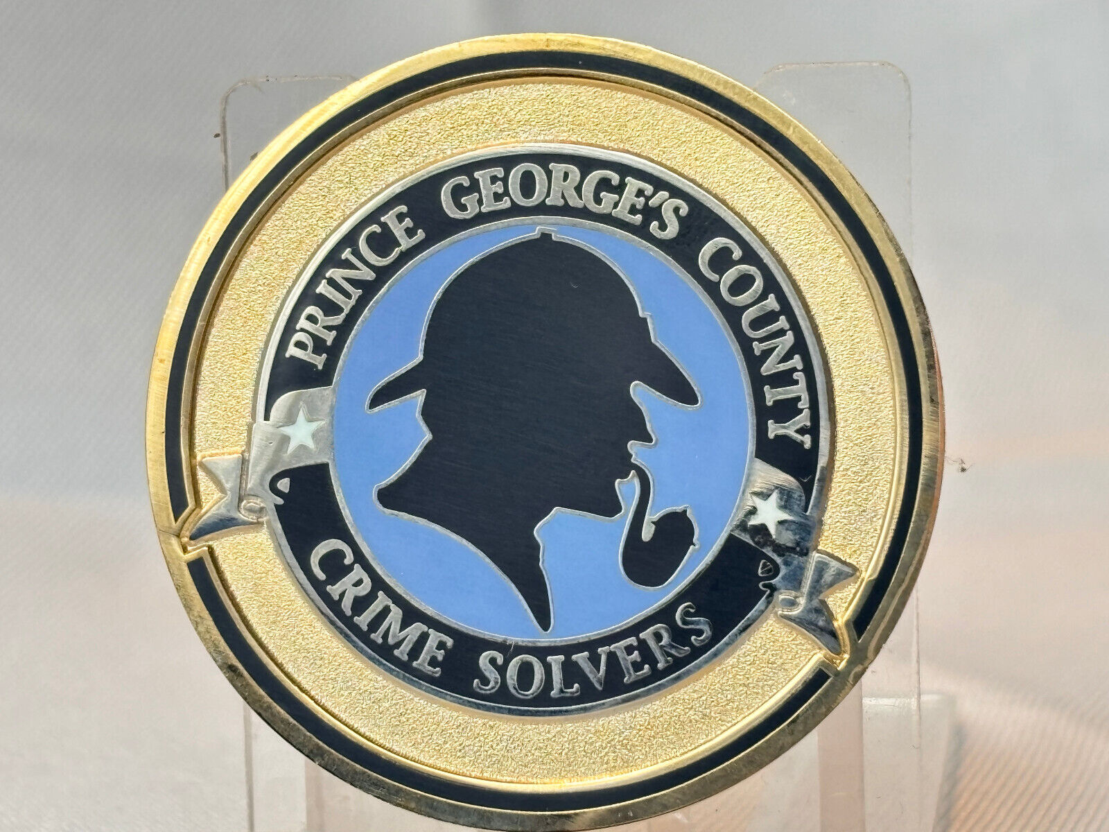 Prince George\'s County Police MD Challenge Coin Crime Solvers