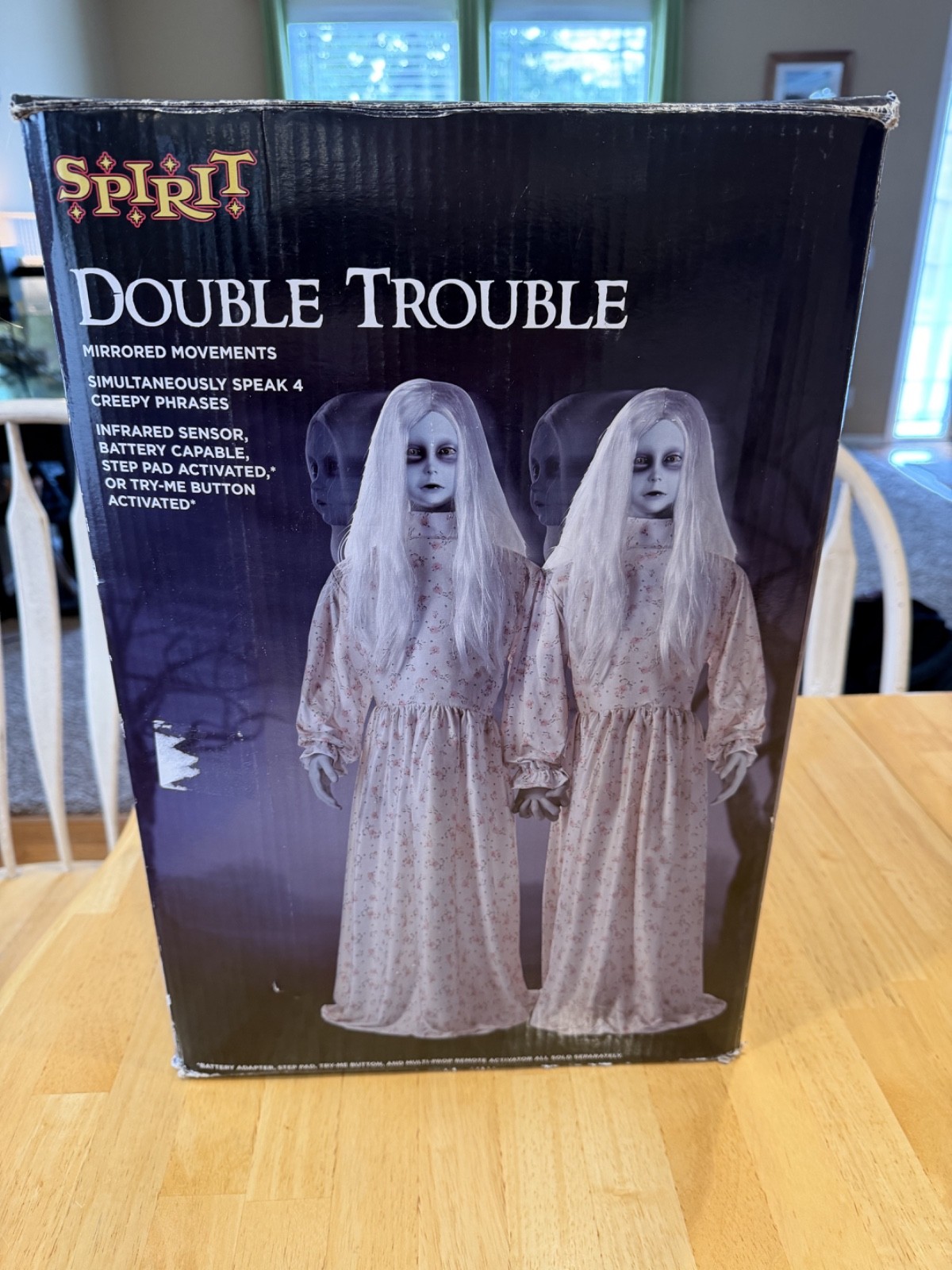 Spirit Halloween, Double Trouble Retired, Heads Move/Voices - Ships Tomorrow