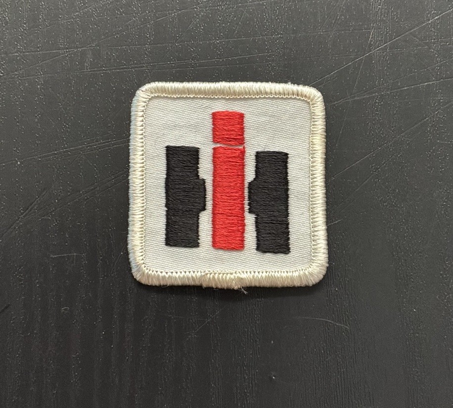 Vintage International Harvester Tractor Farm IH Logo Sew-On Patch 70s NOS