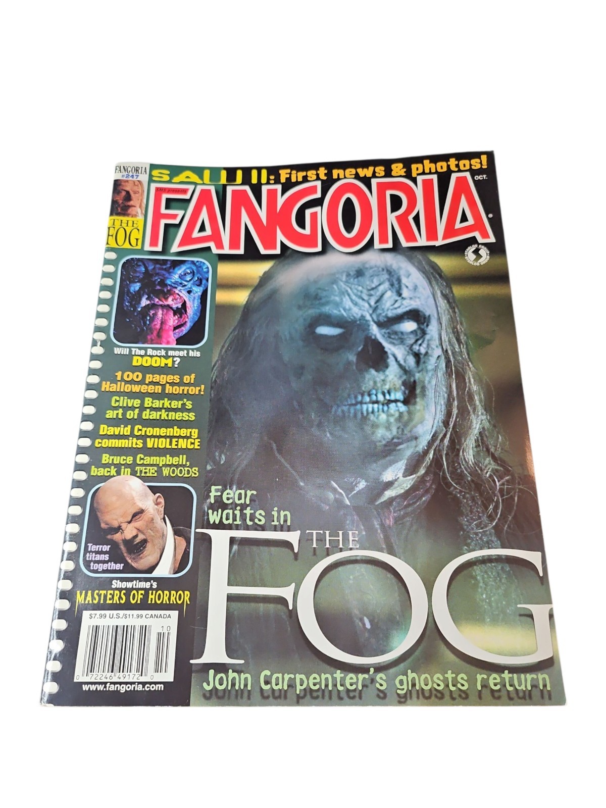 Fangoria Magazine #247 October 2005-The Fog Cover