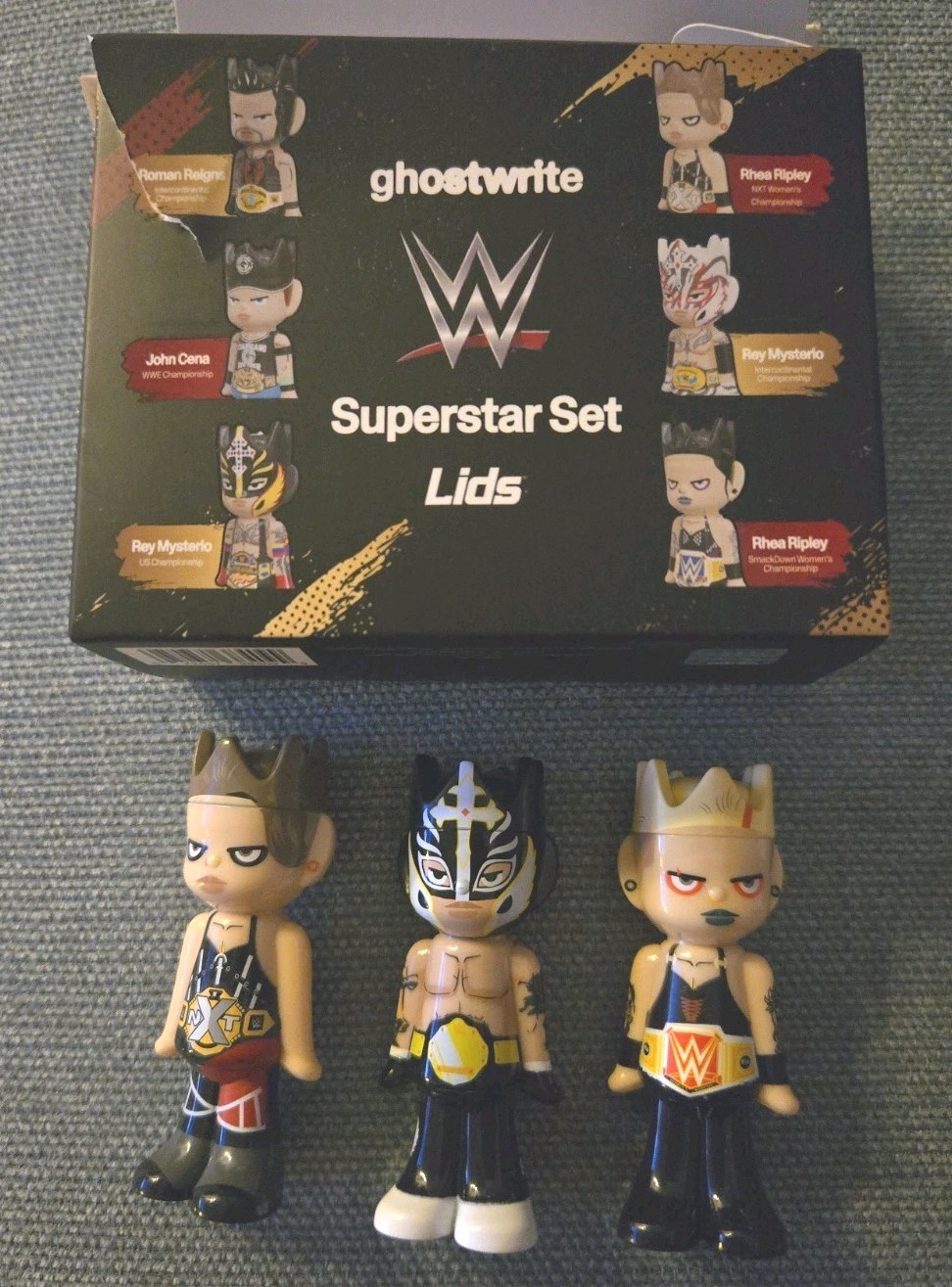 ghostwrite Superstar Set WWE Lids Parallels Ripley And Mysterio