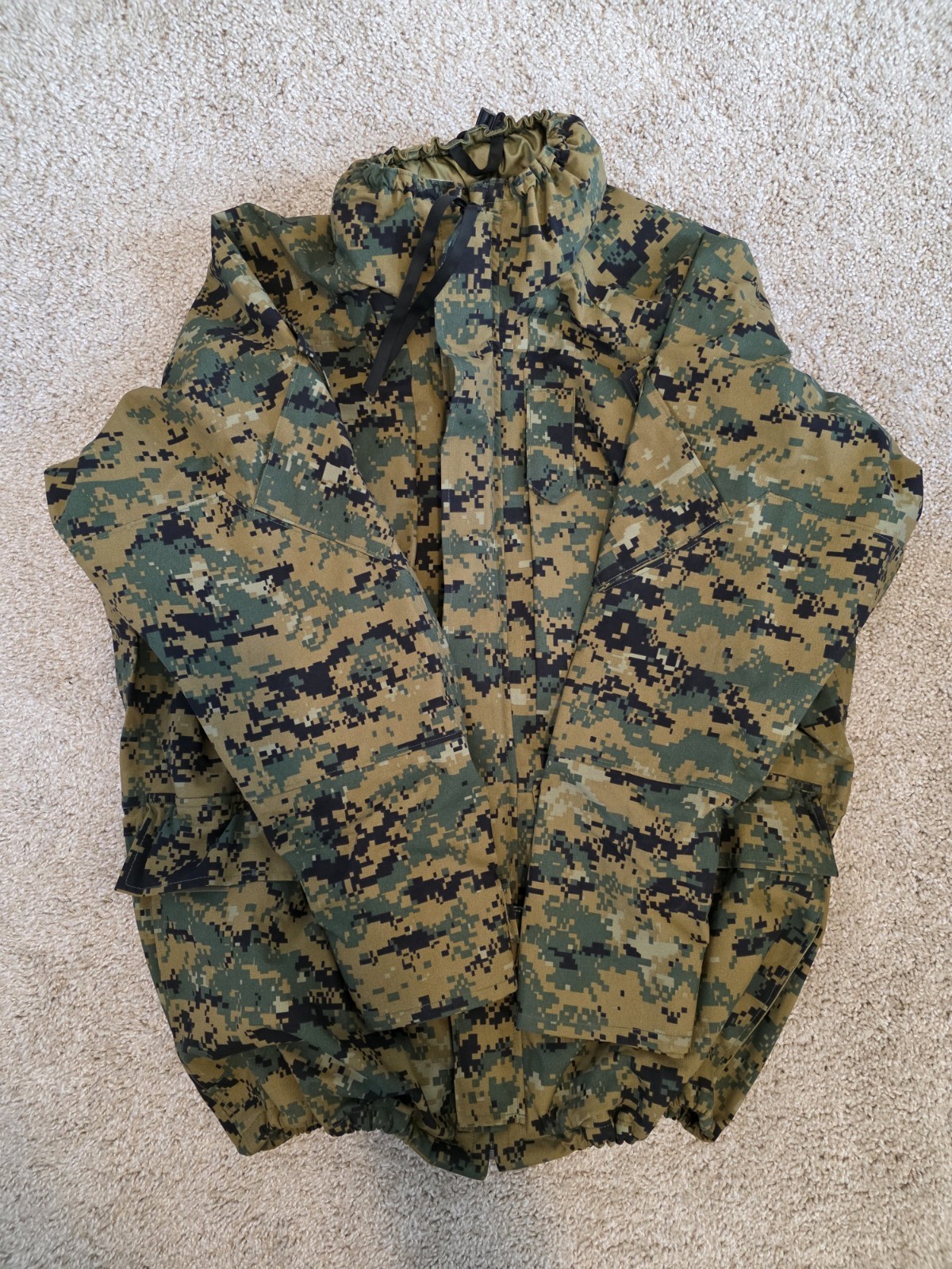 *USED* USMC Woodland MARPAT Parka Jacket | Gore-Tex | Large Regular