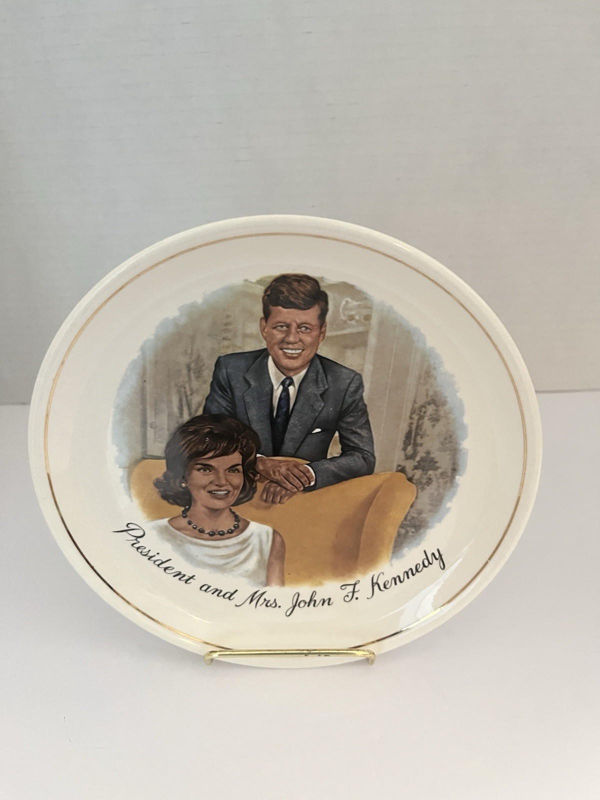 c.1961-63 President and Mrs. John F. Kennedy 9\