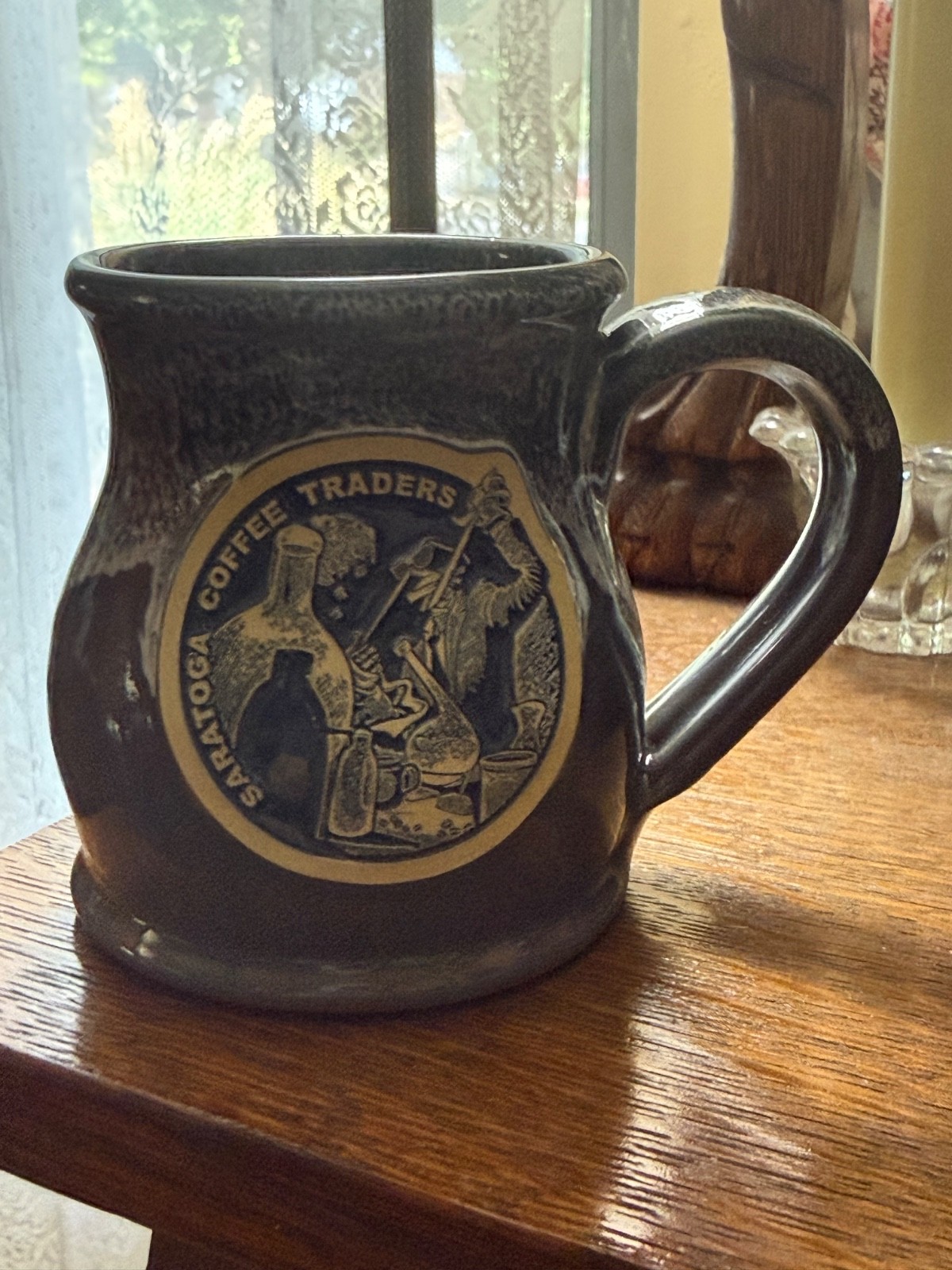 Saratoga Coffee Traders Death Wish Coffee Invisible Man Mug 2020 Deneen Pottery