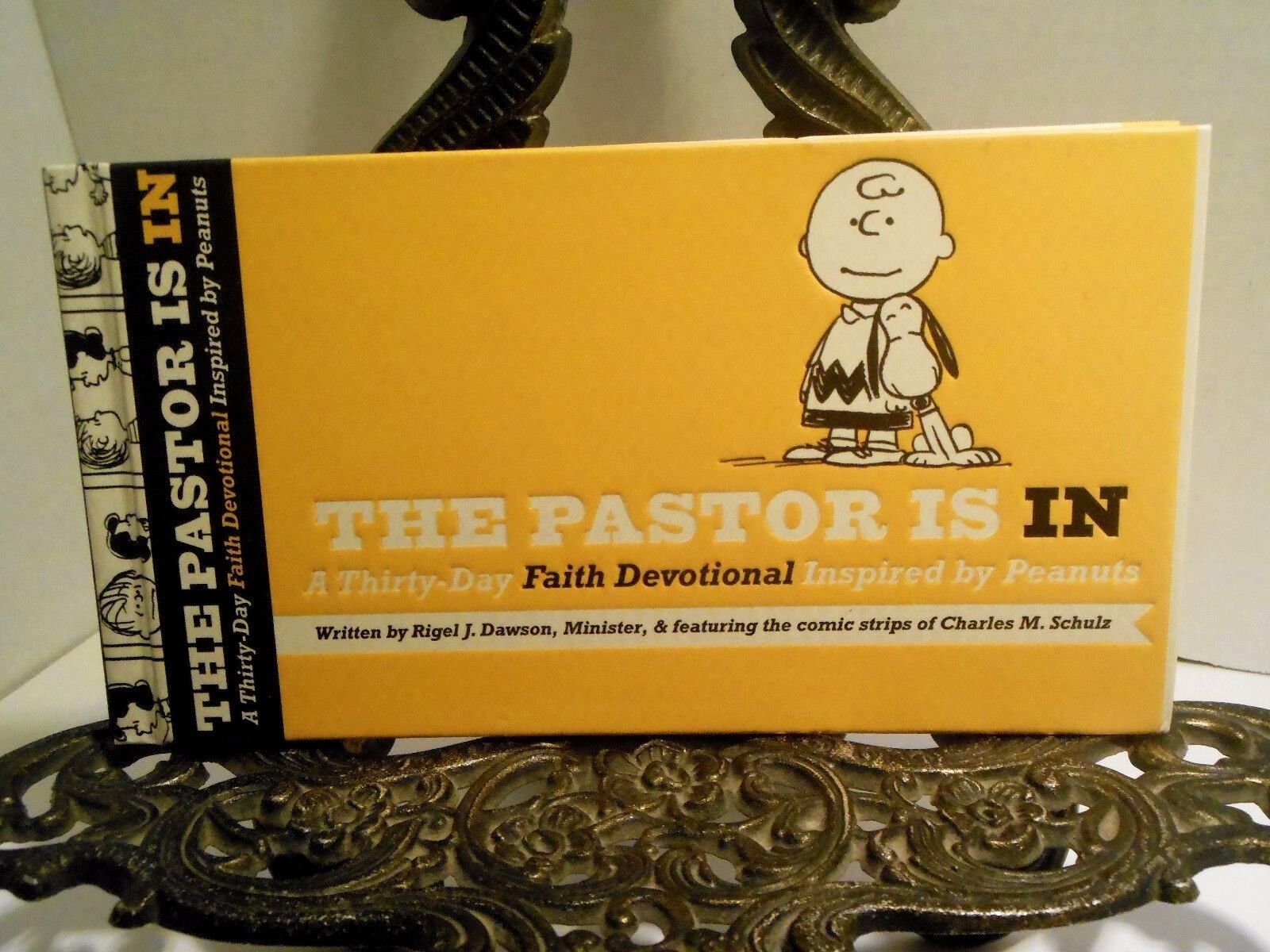 Peanuts Schulz Comic Inspired 30 Day Faith Devotional The Pastor Is In Hallmark