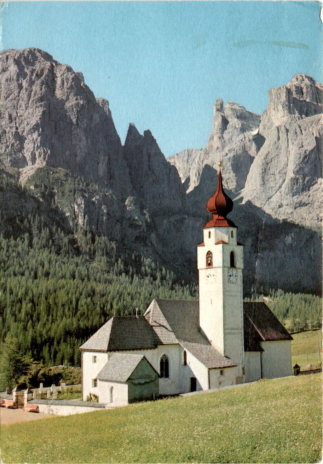 Church of Colfuschg Postcard: Holiday Wishes & Cultural Significance