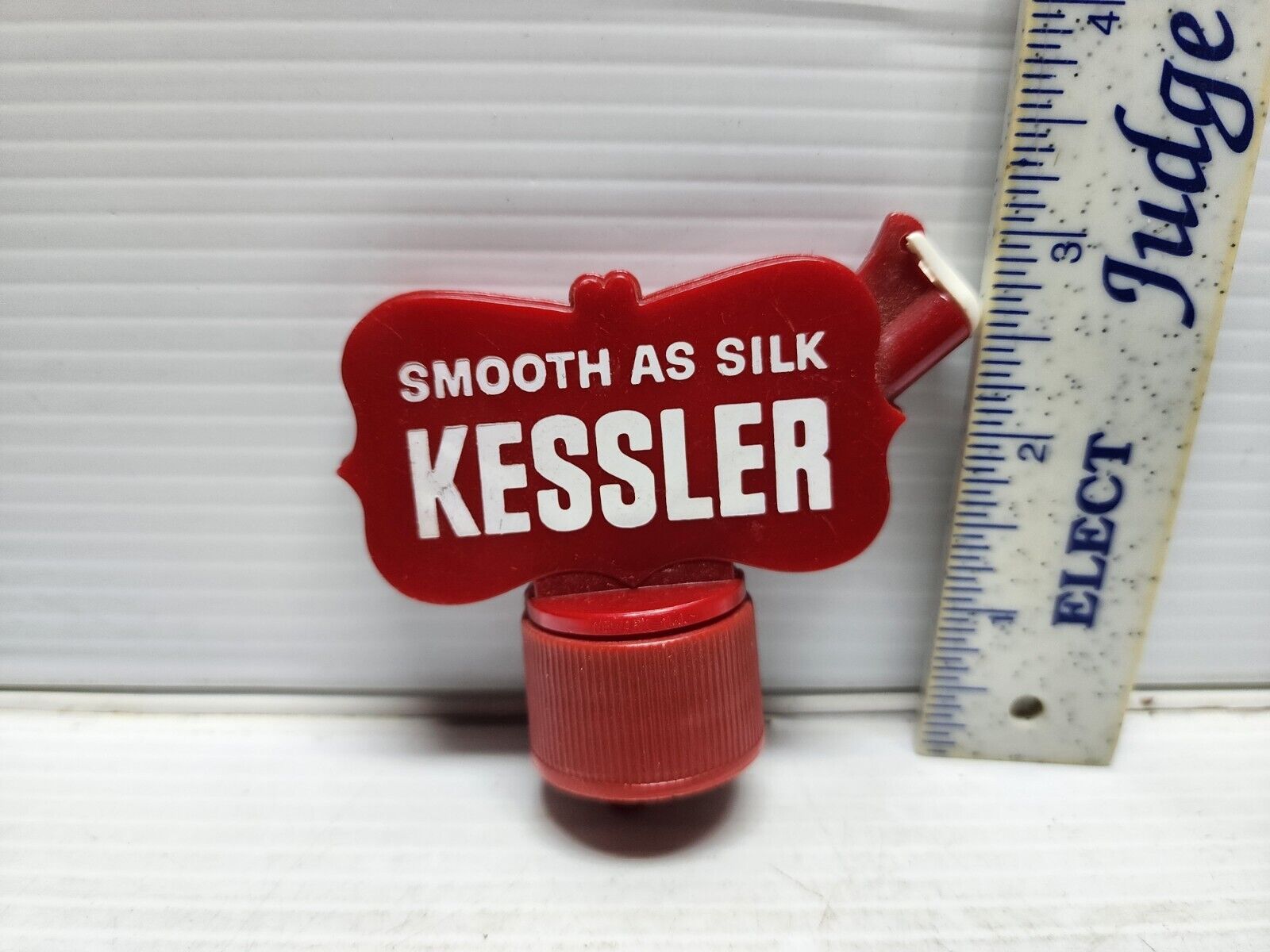 Vintage Kessler Whiskey Bottle Pour Stopper Plastic Clean Ready2Use