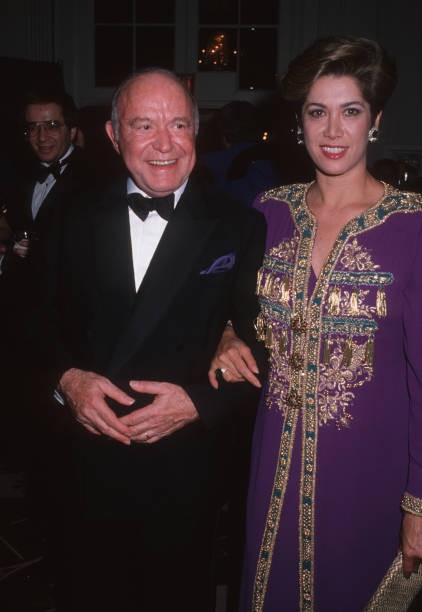 John Kluge Patricia Kluge at 80th Anniversary Party for NAACP at W- Old Photo