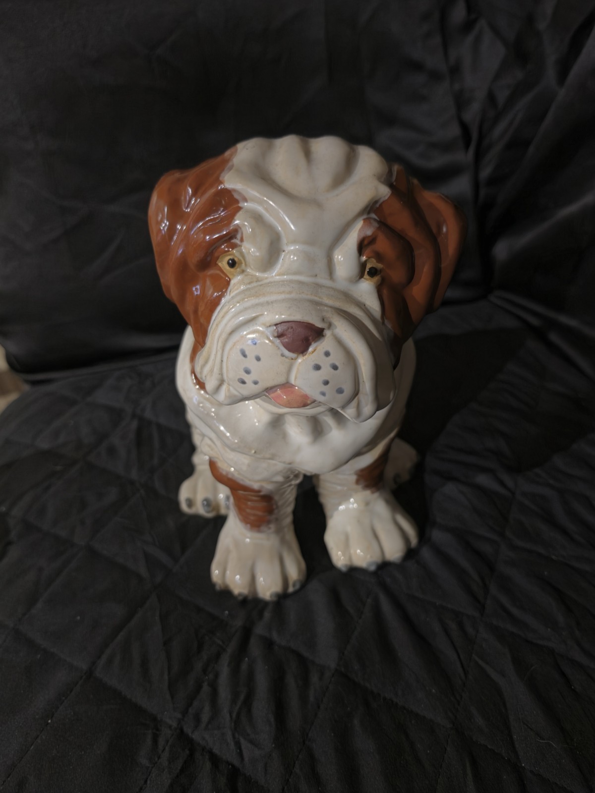 Vintage Italian Ceramic English Bulldog 12\