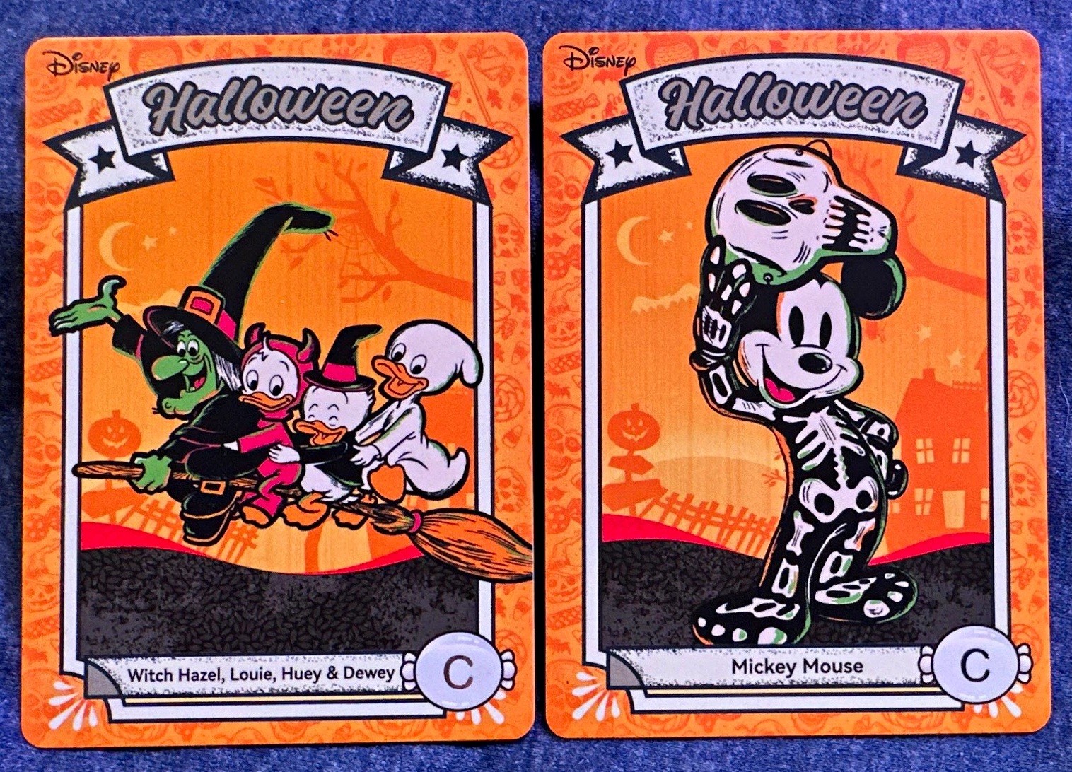 Kakawow Disney Happy Halloween 2-Card Lot Mickey Mouse HL-D-BWE-25/30