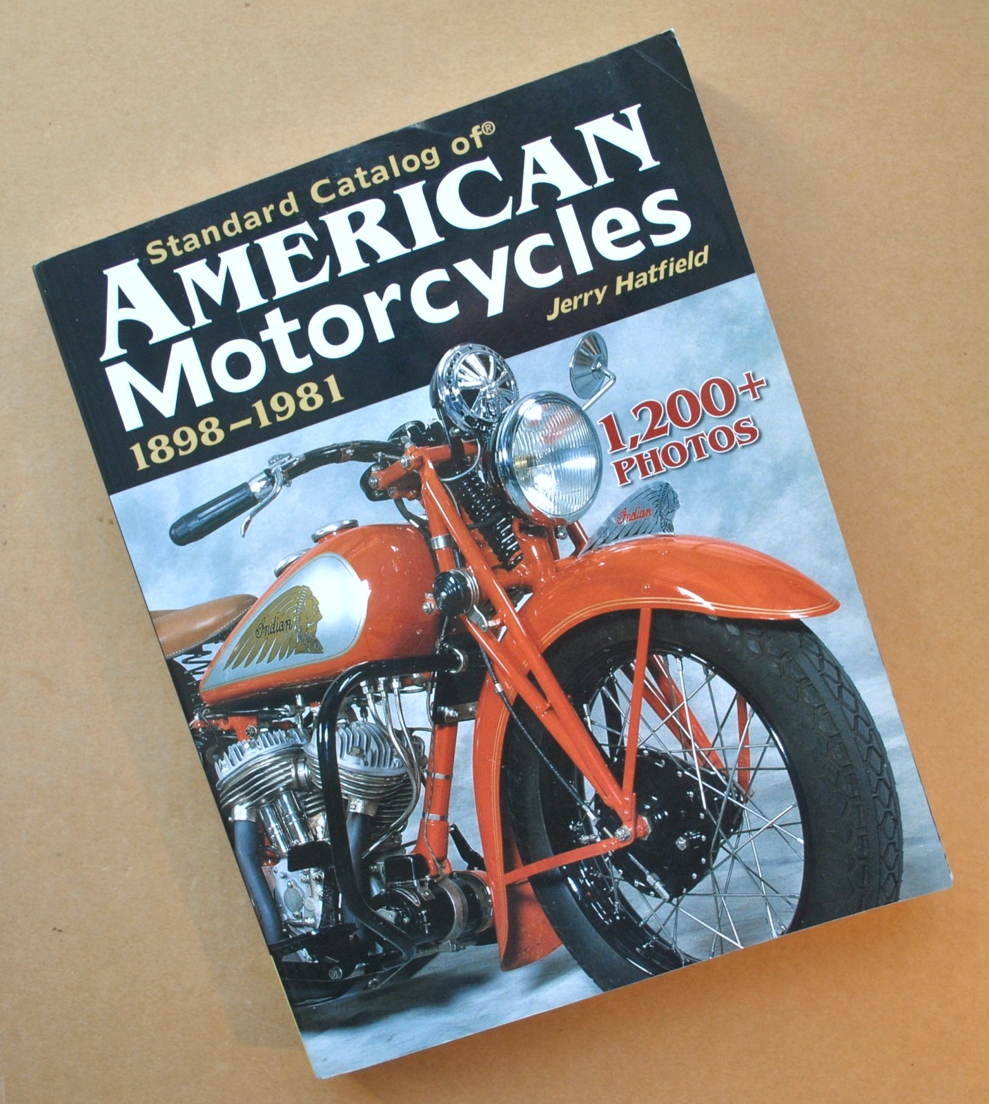 1898-1981 American Motorcycle Book Harley Indian Yale Wagner Metz Jerry Hatfield