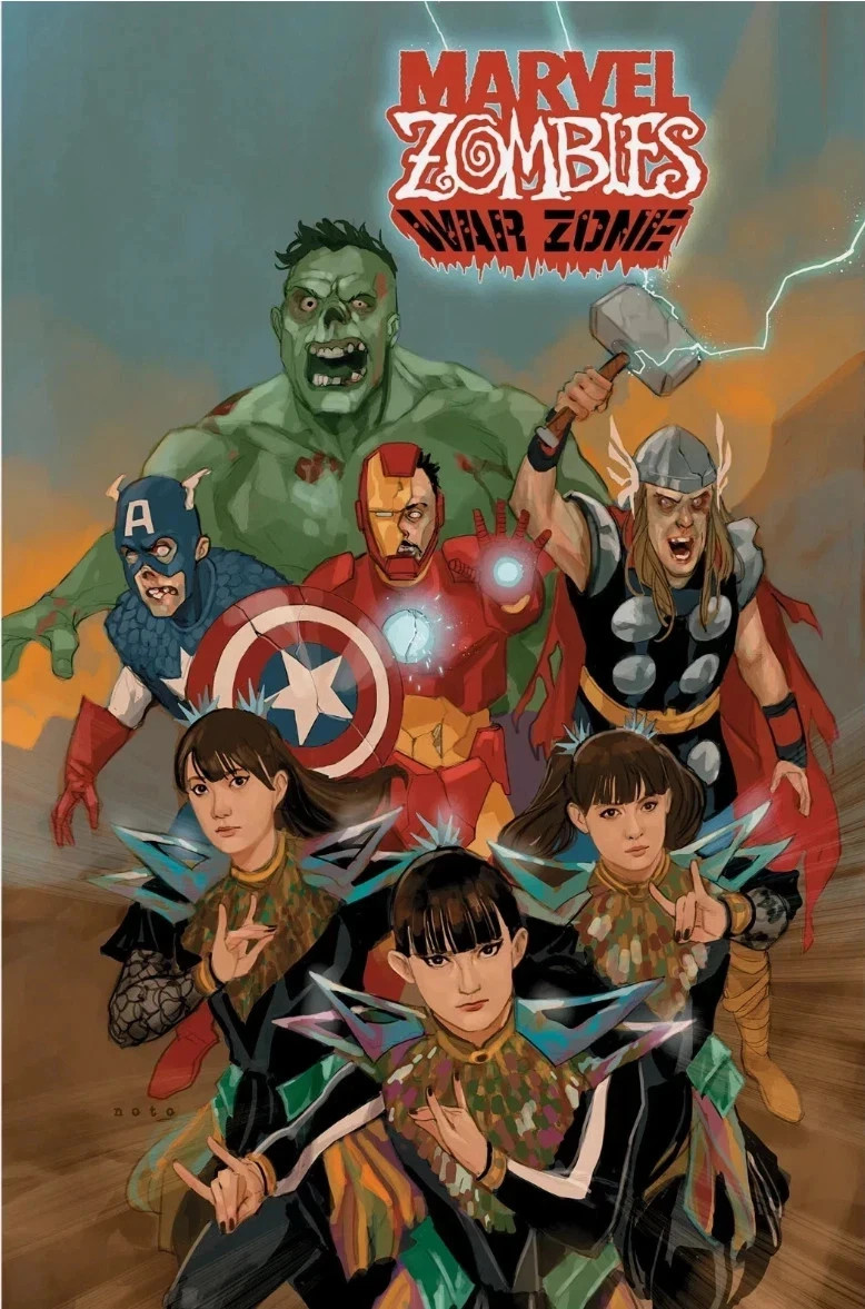 Marvel Zombies War Zone x Babymetal Edition Comic Noto /3500 - PRESALE
