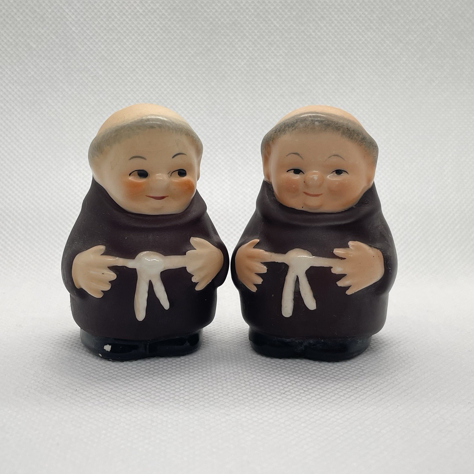 Vintage Goebel Friar Tuck Monk Salt & Pepper Shakers West Germany