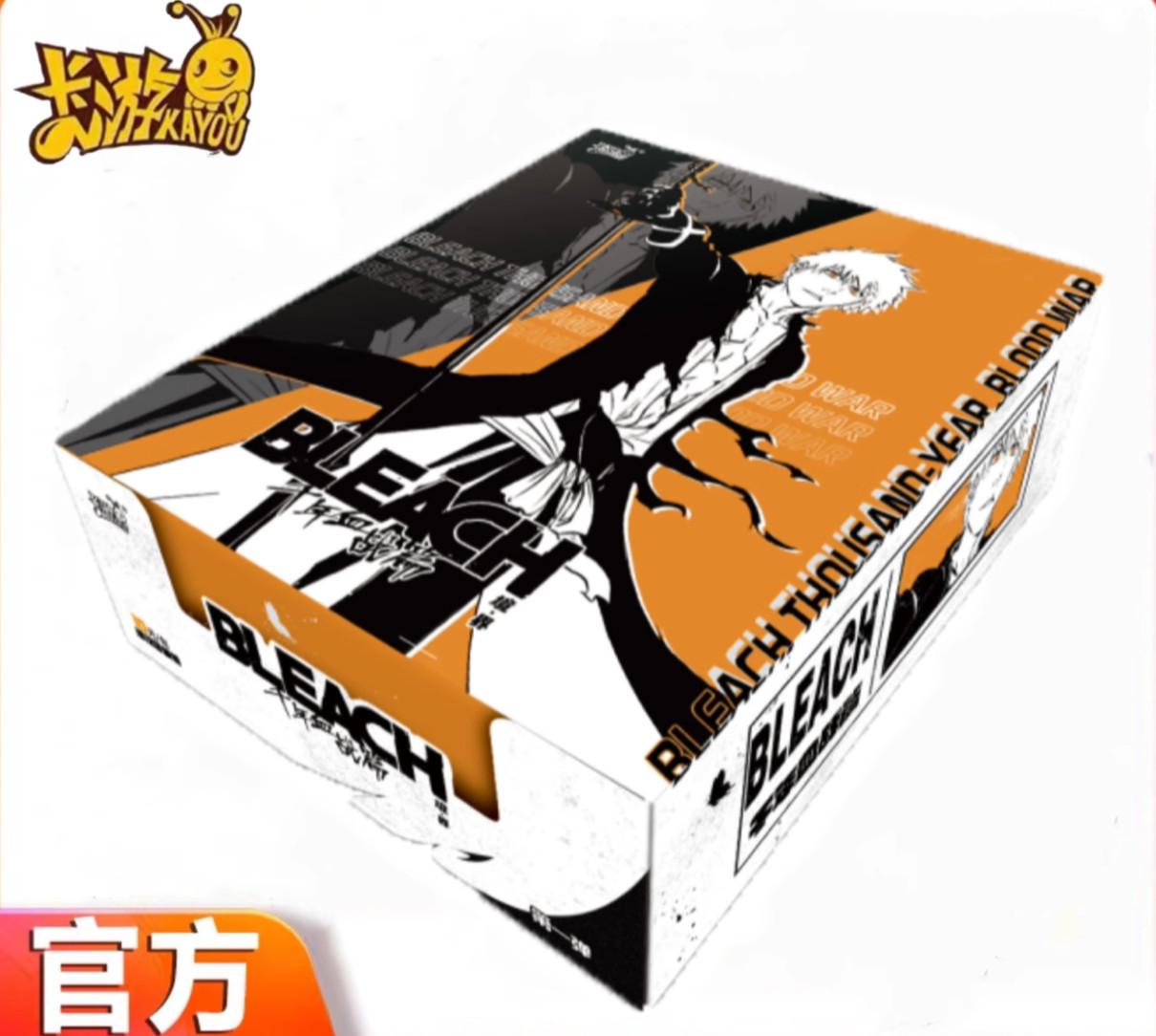 KaYou BLEACH Amine Guardian Collection Trading Cards Wave 1 New Sealed 10 Packs