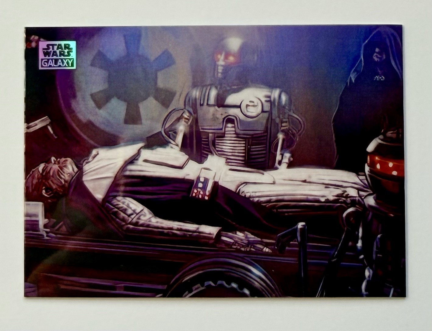 2024 Topps Star Wars Galaxy Chrome Becoming Darth Vader Refractor #8