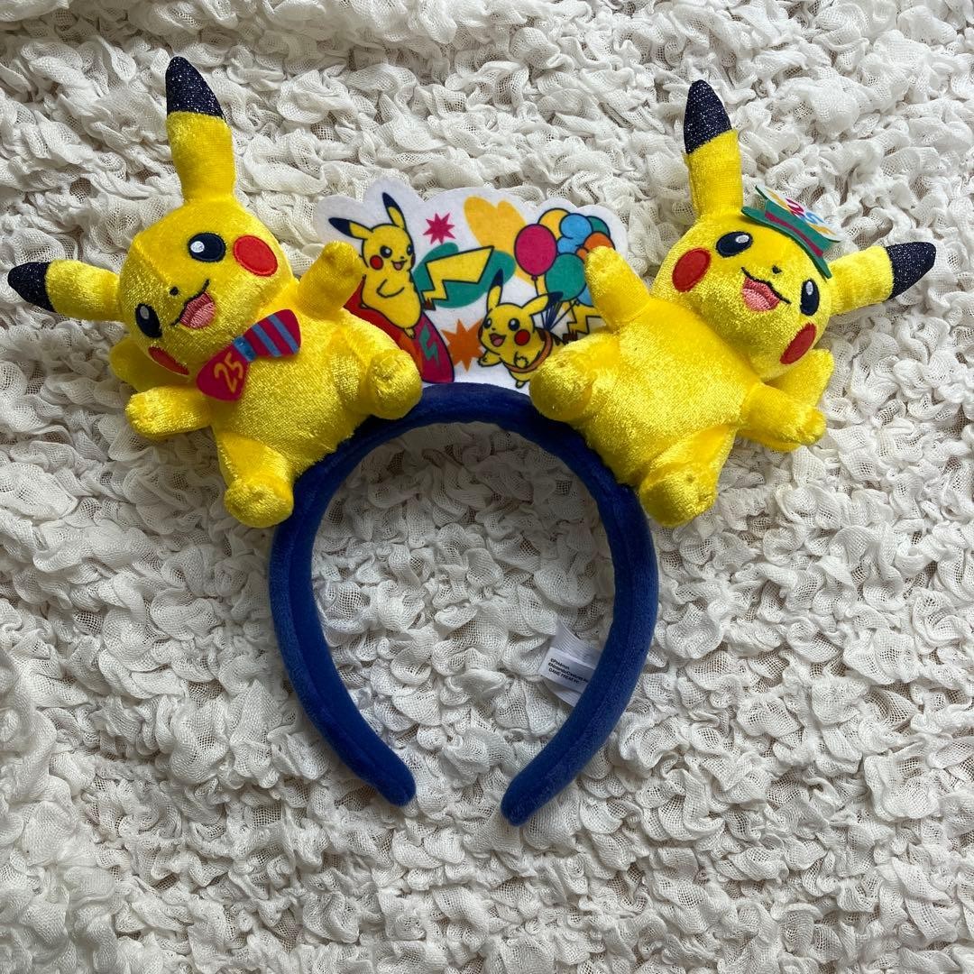 Purchased on 8/16, USJ 25th AnnIversary Pokemon Headband, Pikachu