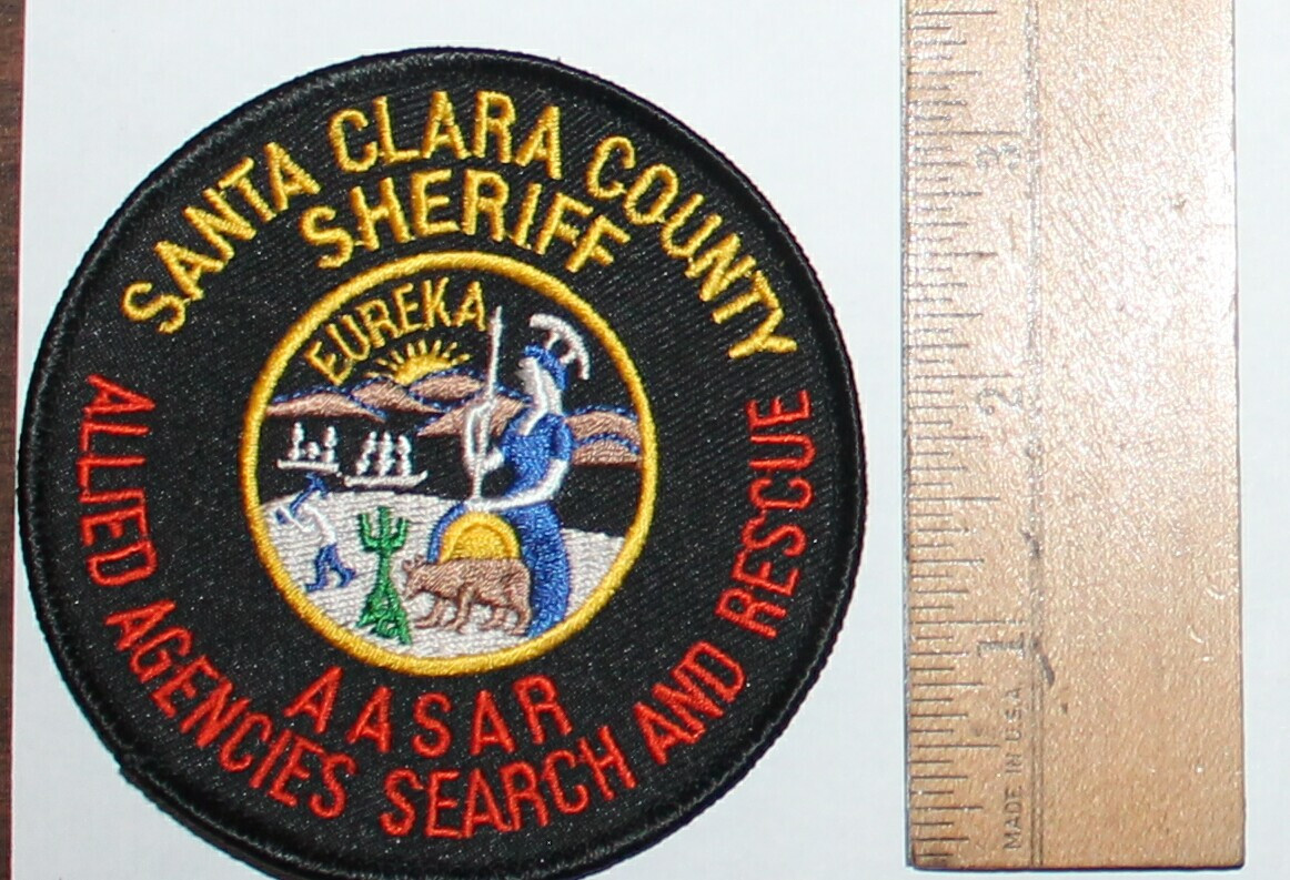 SANTA CLARA COUNTY SHERIFF Allied Agencies Search And Rescue AASAR California
