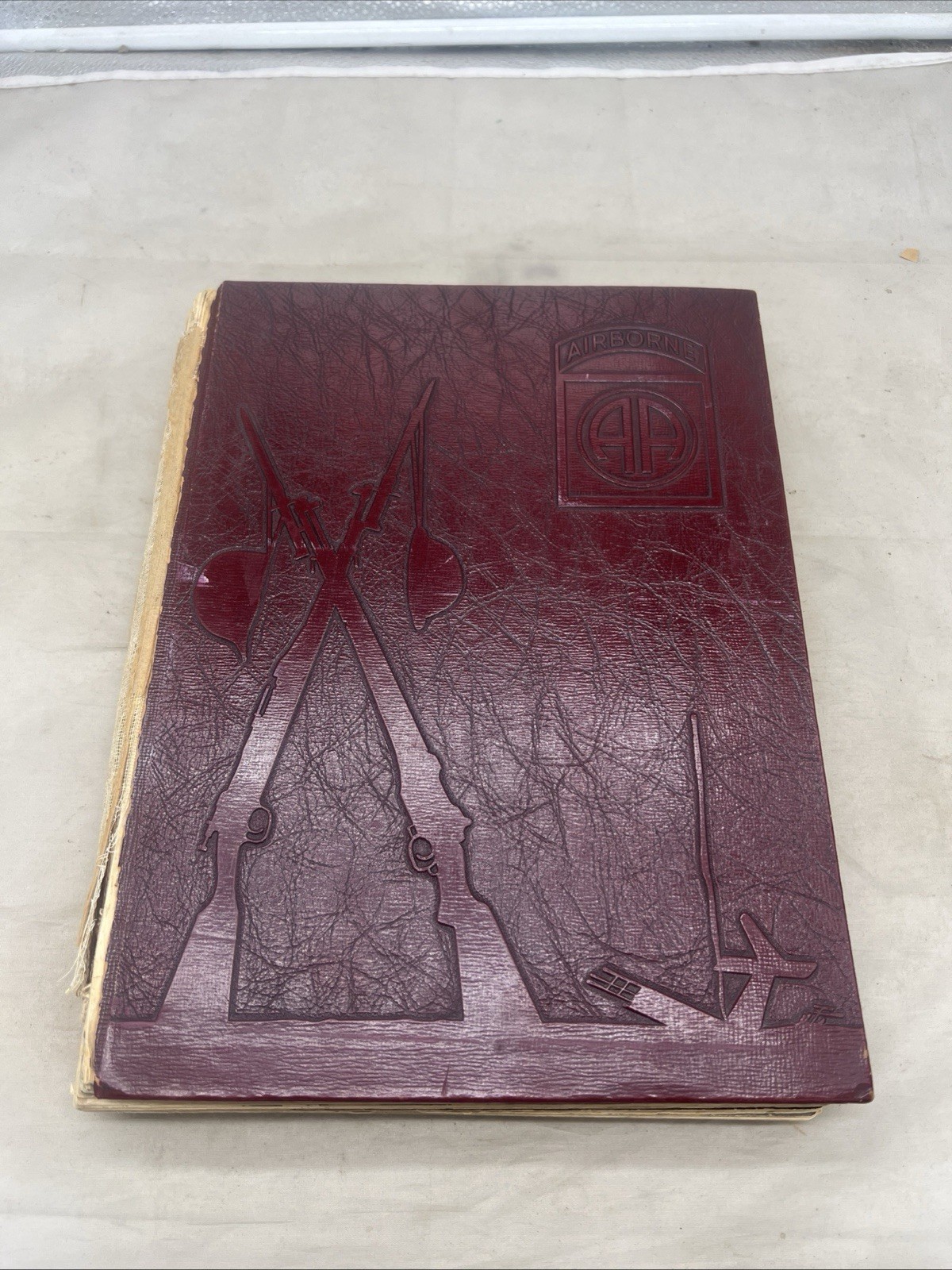 WW2 US Army 82nd Airborne Division Unit History Book (RF