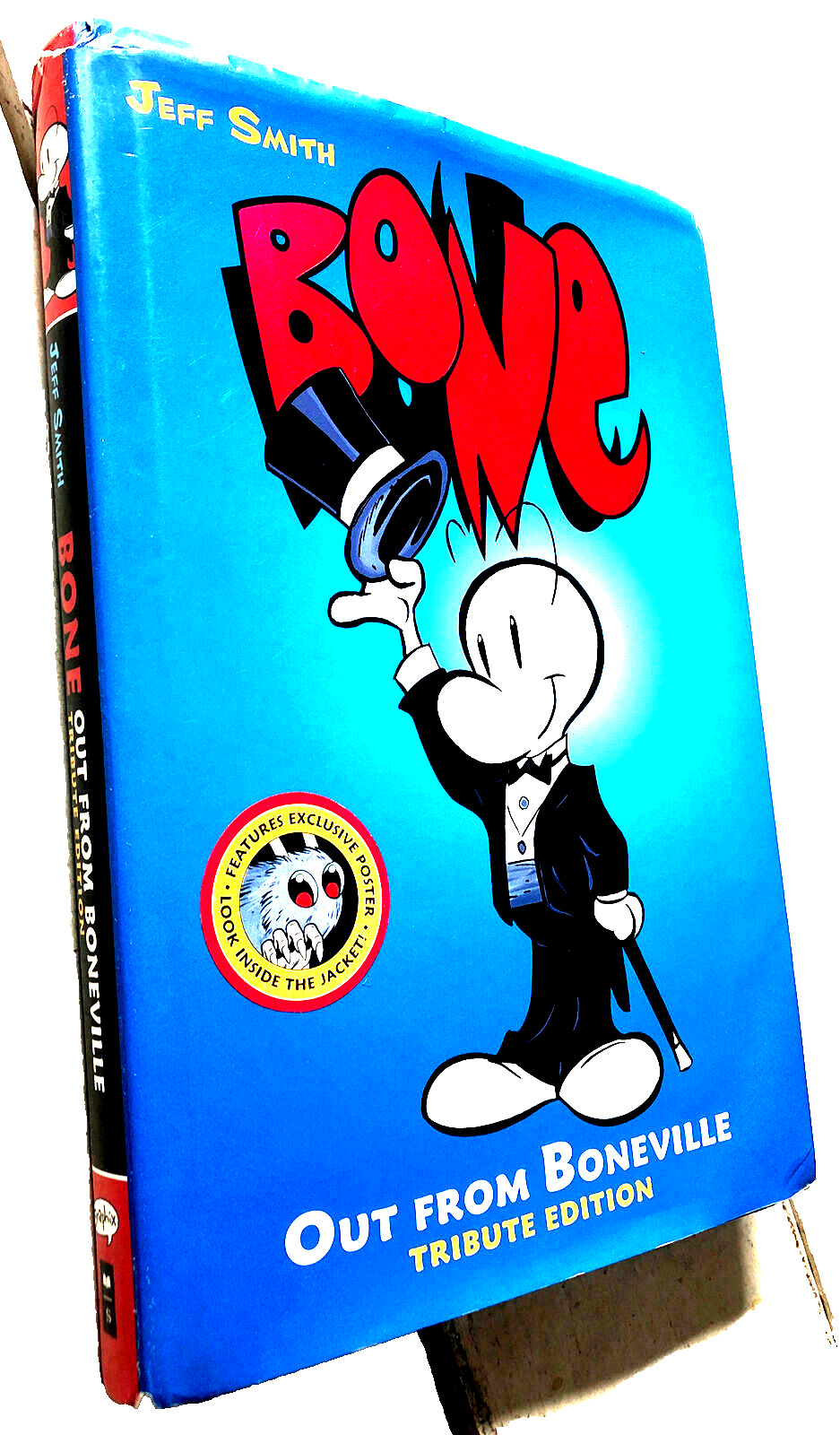 Bone #1 Out from Boneville Jeff Smith Graphic Novel Hardcover Collectible