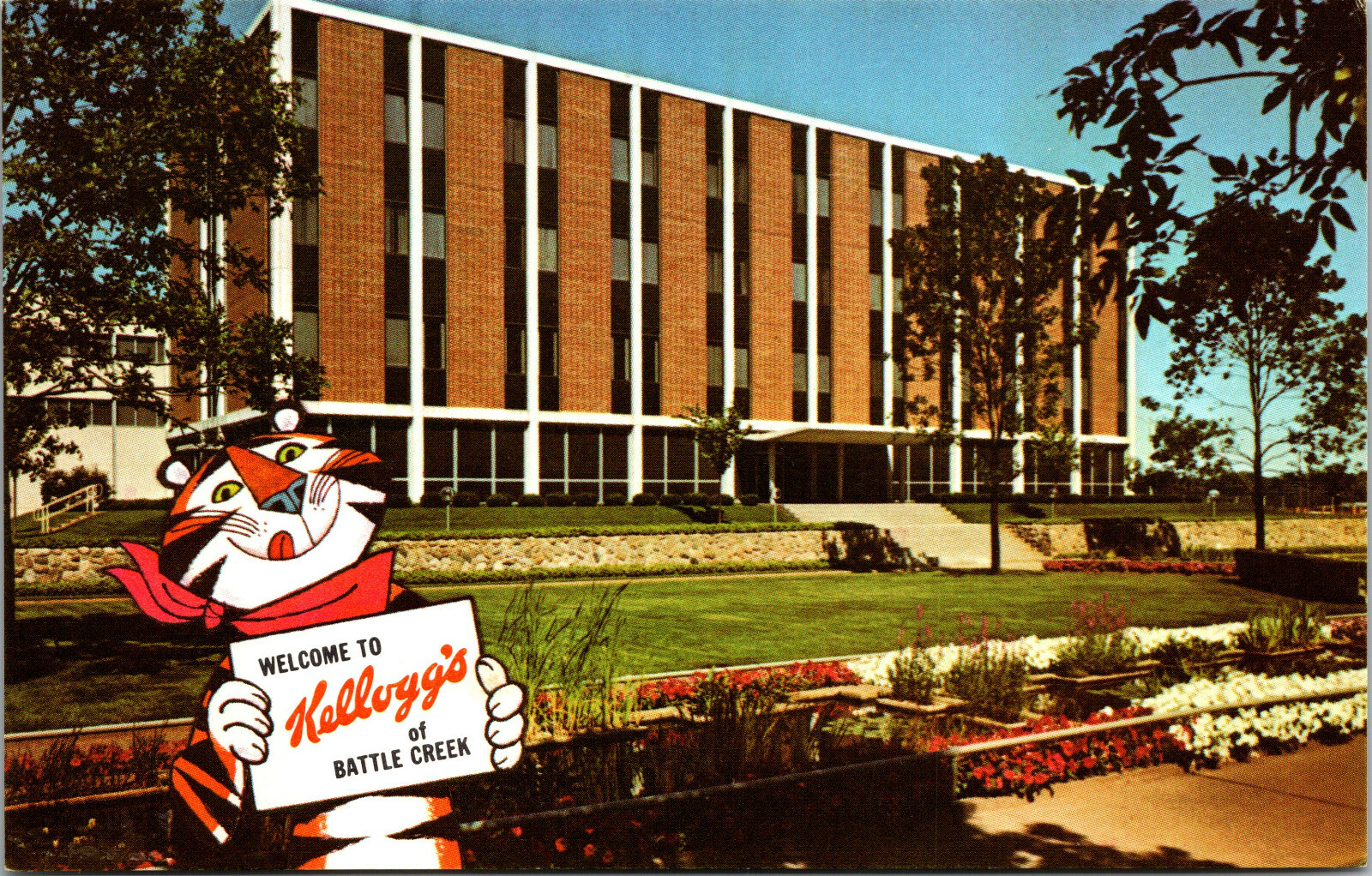 Battle Creek, Michigan Kellogg\'s Co., Front Scenic View -A31