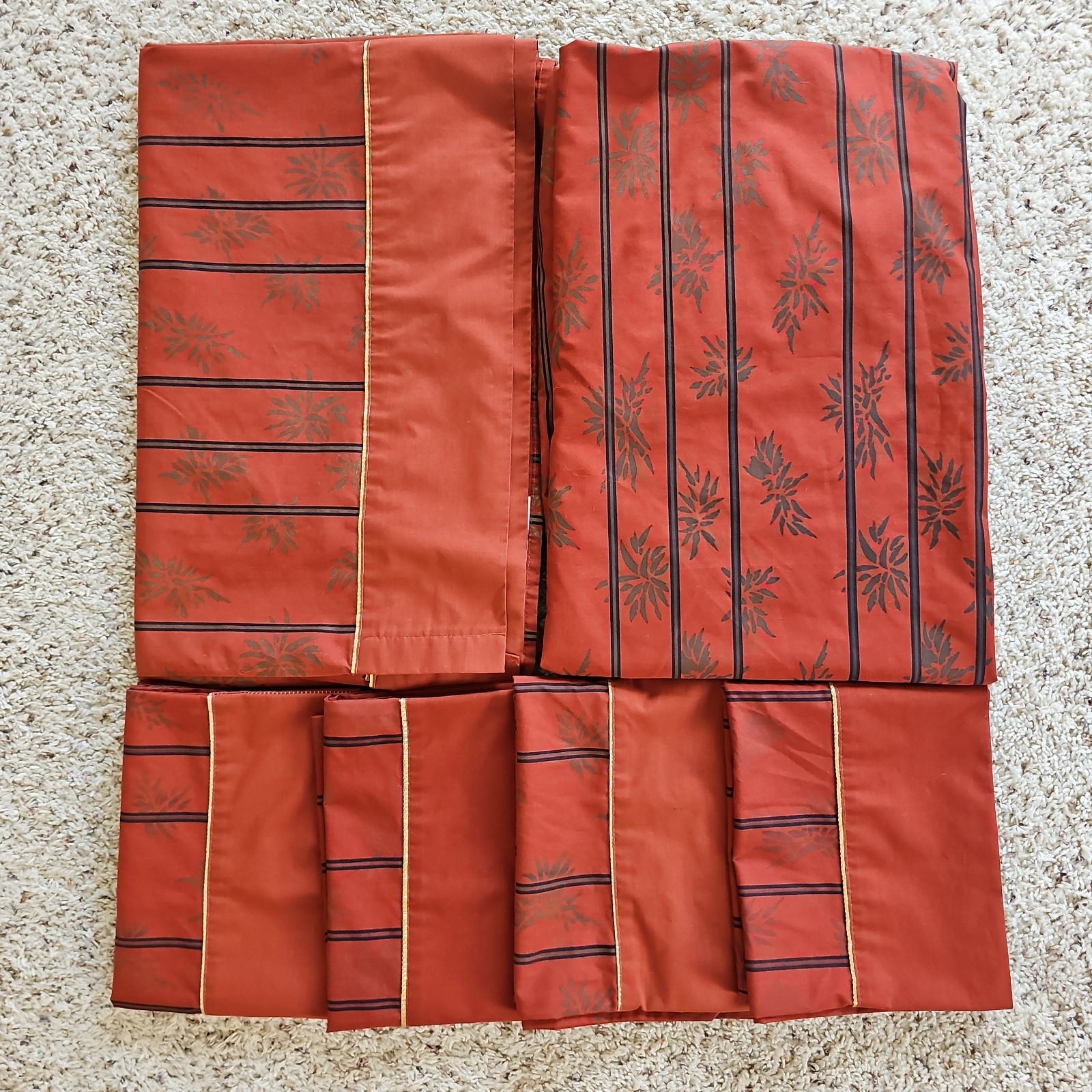 YSL Yves Saint Laurent Exotique Full Sheet Set 1982 Opium Perfume Bottle Inspo