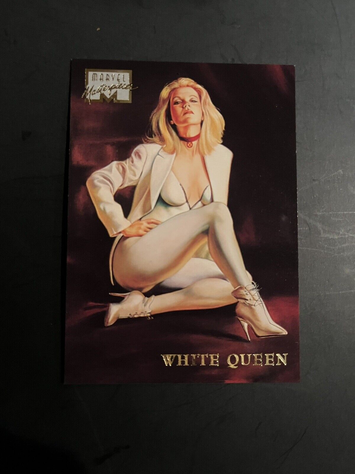 1996 Marvel Masterpieces #54 WHITE QUEEN Emma Frost NM/M🎯🎯🎯 *