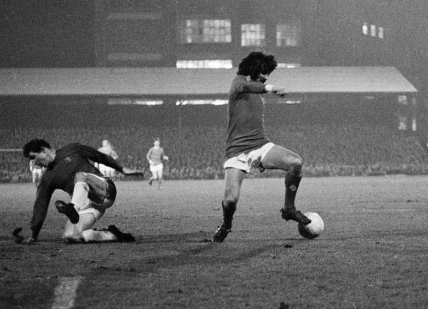 Football English League Division 1 1960s Ipswich Town v Manchester- Old Photo