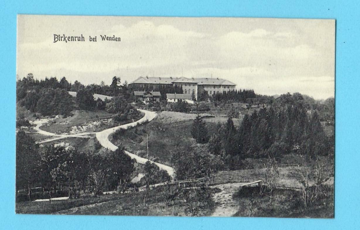 RUSSIA LATVIA WENDEN VINTAGE POSTCARD 2124 RUSSIA LATVIA WENDEN VINTAGE POSTCARD 2124
