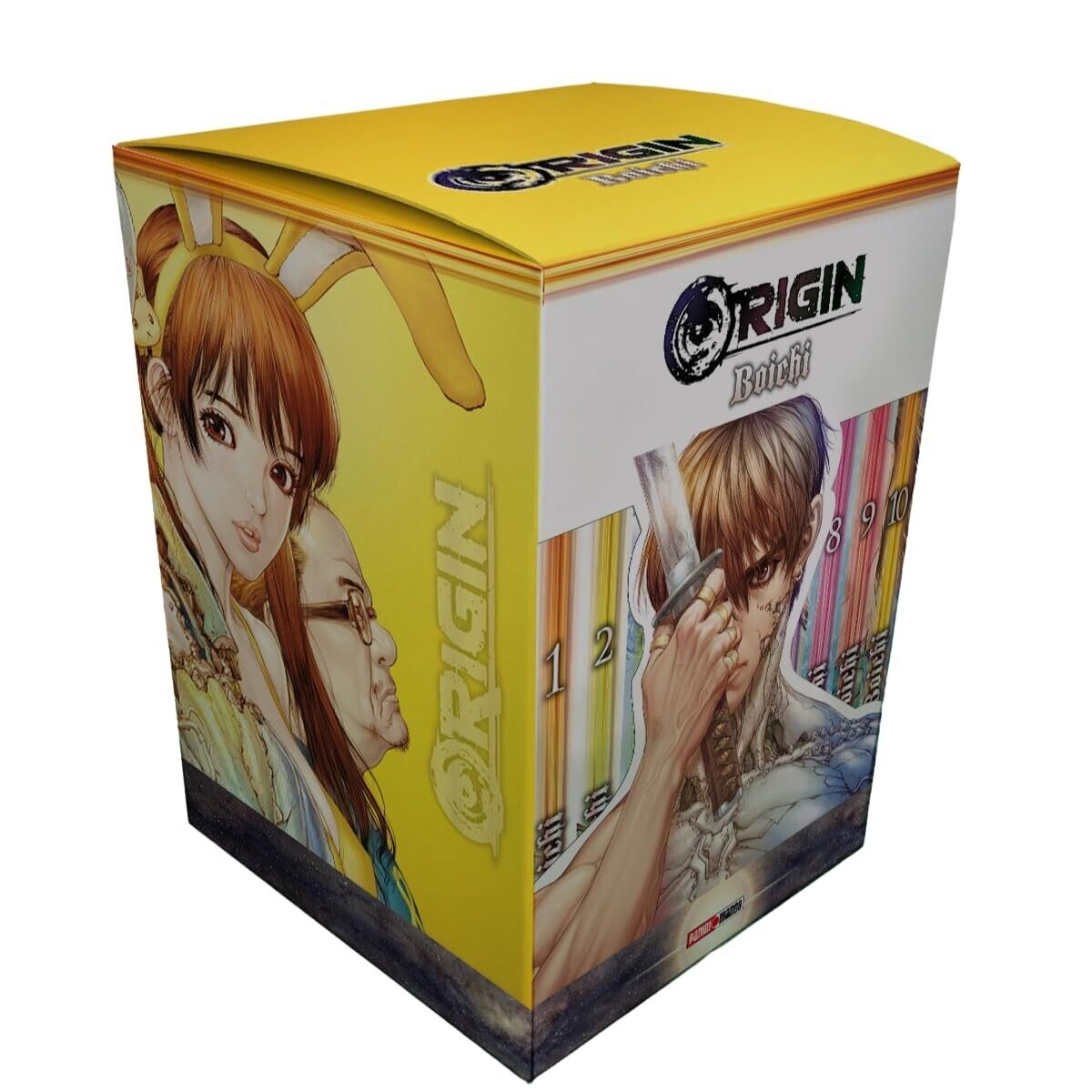 Origin manga Box Set by Boichi in Spanish by Panini Mexico