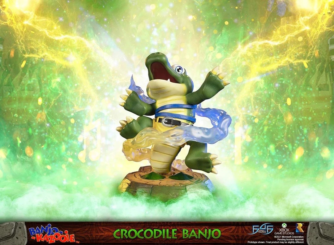 First 4 Figures Banjo Kazooie Crocodile Banjo Standard Edition 8.3