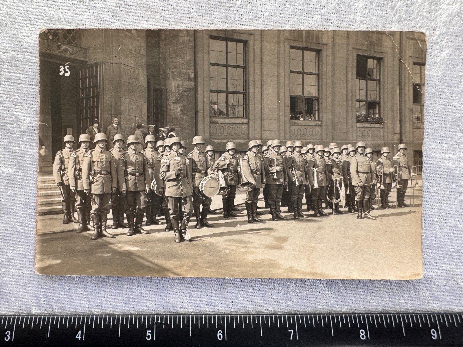 ORIGINAL WWII - WW2 GERMAN RPPC POSTCARD 