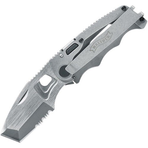 Walther 50795 CFK Chisel Part Serrated Knife
