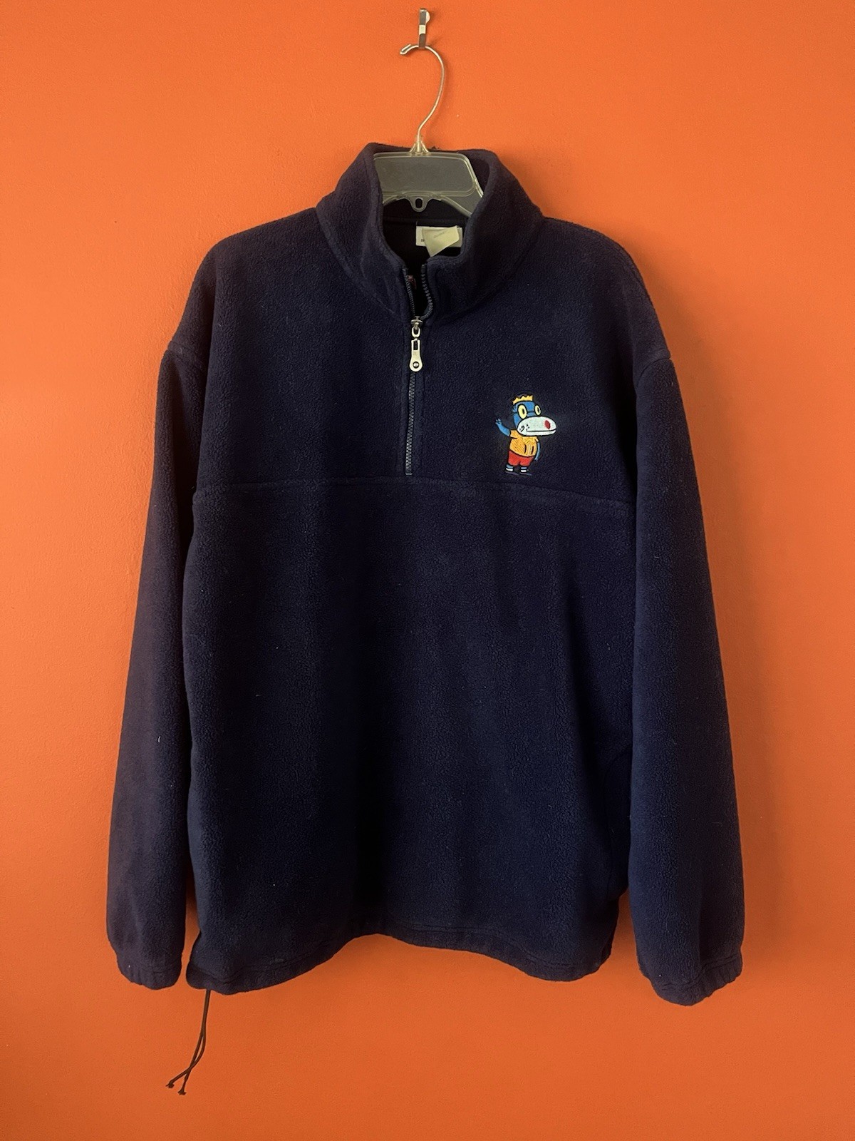Vtg Disney's TEACHER’S PET Fleece JACKET  • Adult L • RARE Crew Gift • Y2K