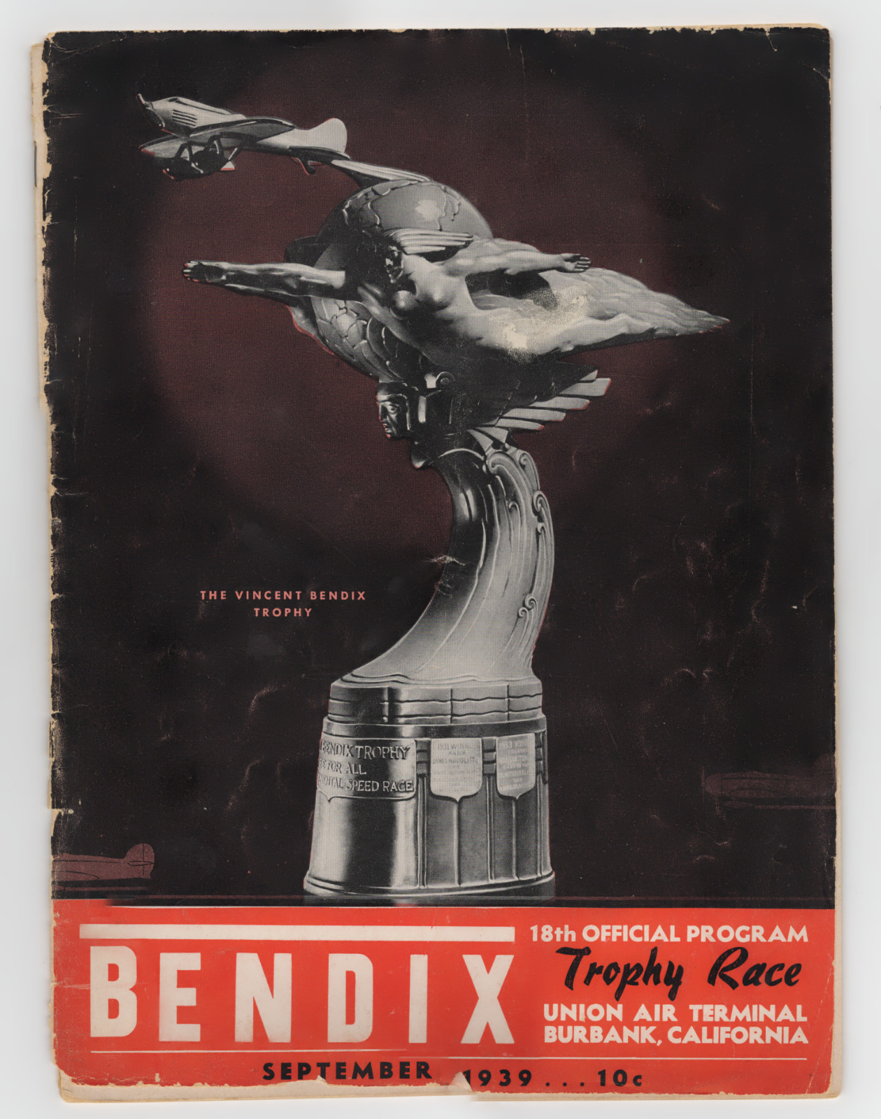 1939 Bendix Trophy Race Program, 12x9 1939 Bendix Trophy Race Program, 12x9