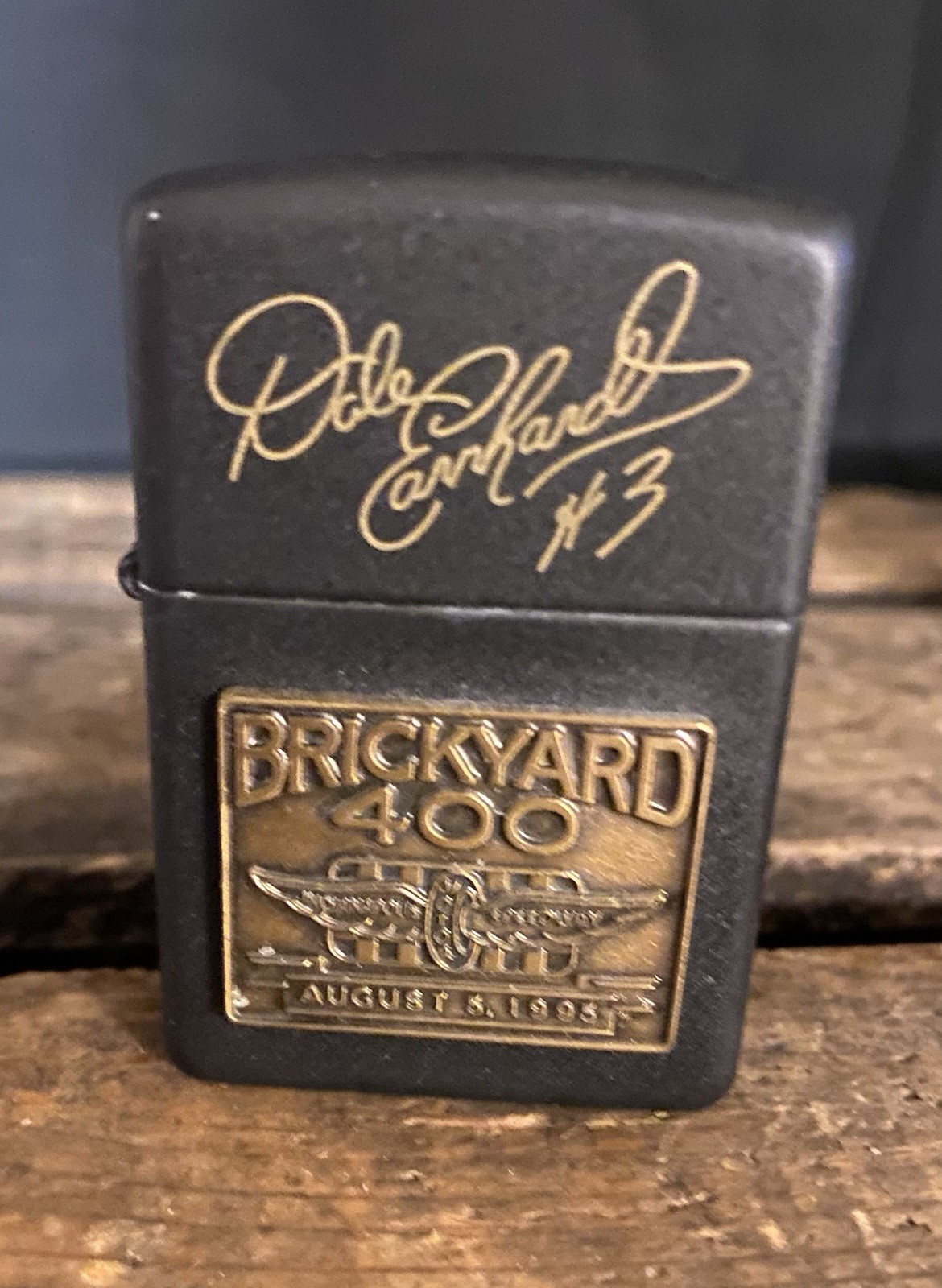 Dale Earnhardt Zippo Brickyard 400  Aug 5 1995 Lighter