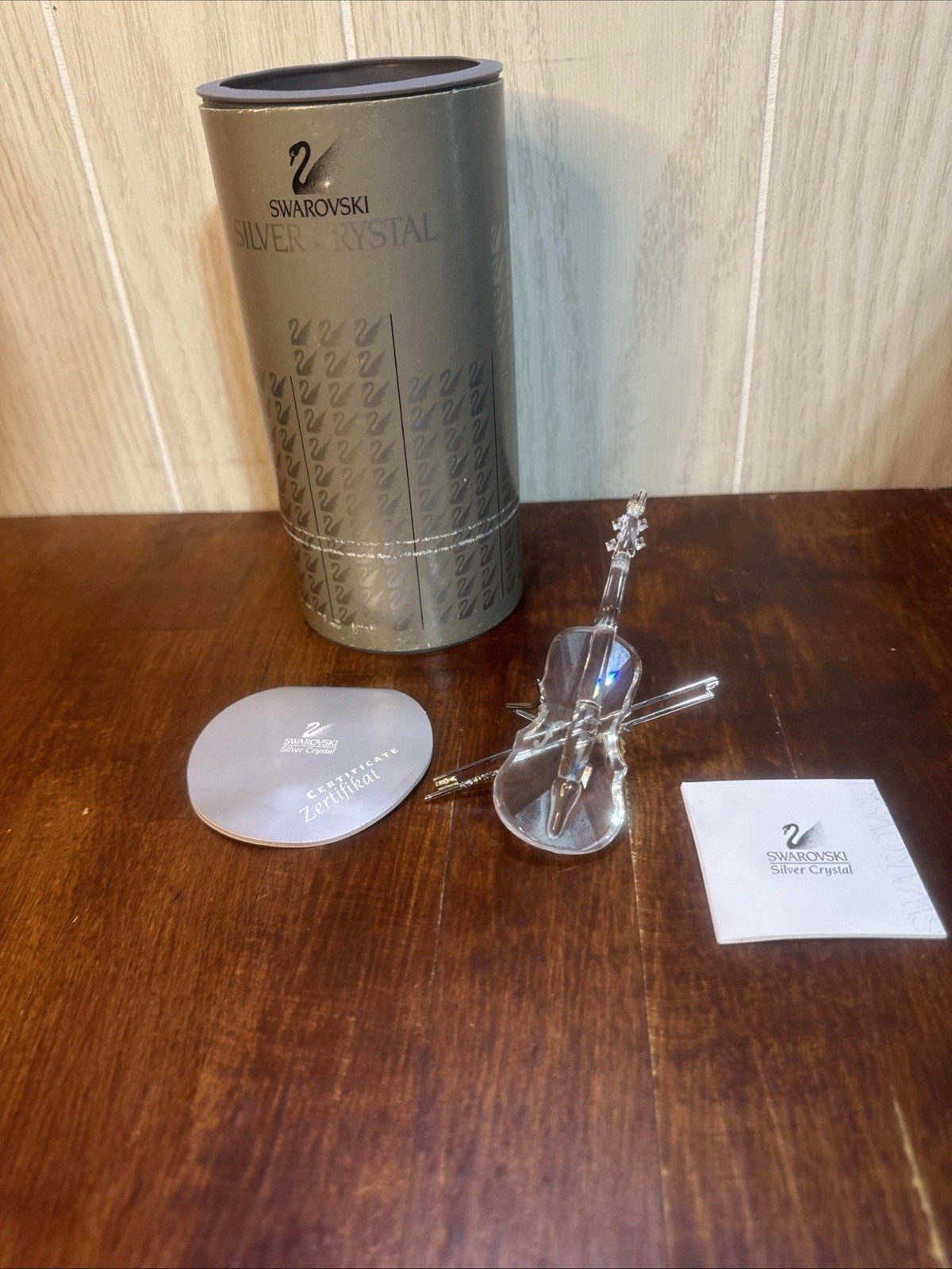 Swarovski Crystal Retired Crystal Melodies Violin Swarovski Crystal Retired Crystal Melodies Violin