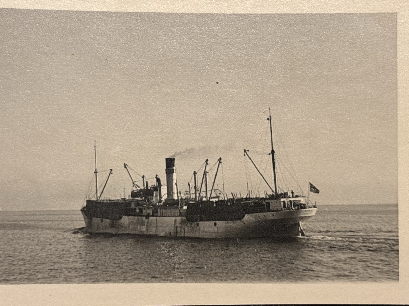 ⚓️ Photo Ship Cargo Steamer Anglo Norse Norway 1930s-40s Stamp No 53 9x6