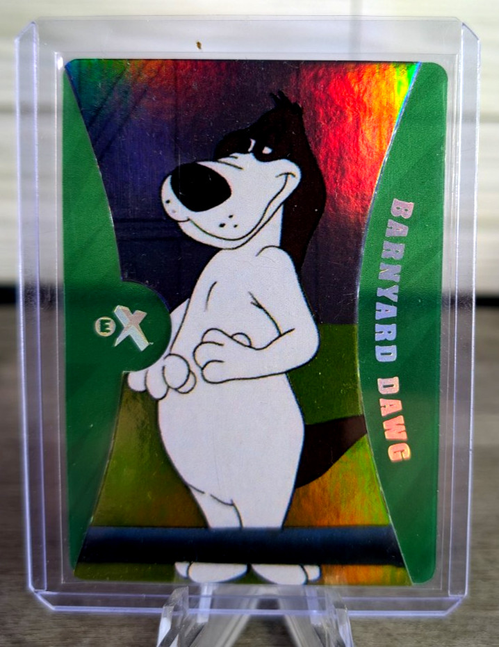 BARNYARD DAWG - 2024 UD RETRO FLEER EX #ed 12/25 - GREEN ACETATE LOONEY TUNES BARNYARD DAWG - 2024 UD RETRO FLEER EX #ed 12/25 - GREEN ACETATE LOONEY TUNES