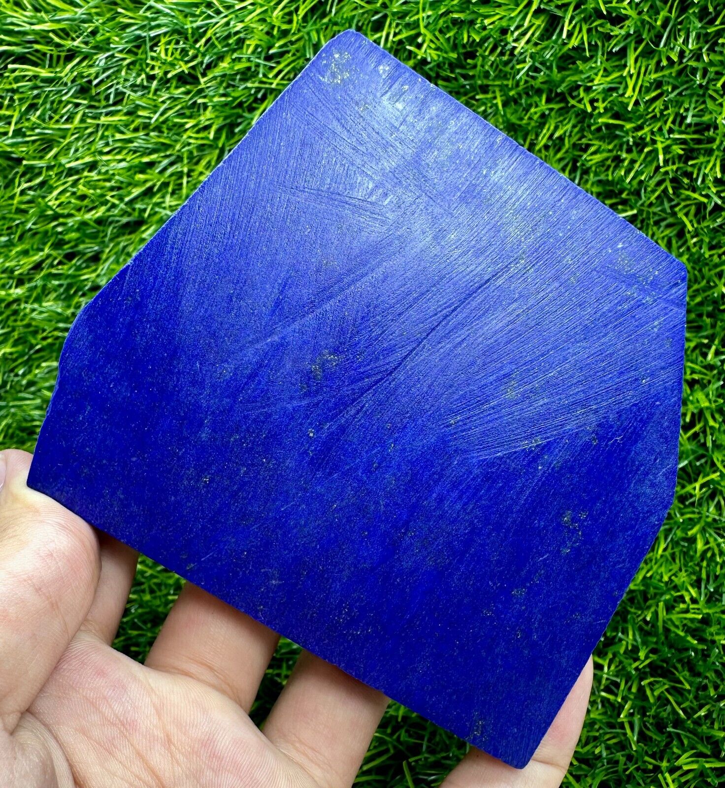 322 Gm A+++ Quality Natural Lapis Lazuli Tiles, Lapis Lazuli Slice, Slab @AFG