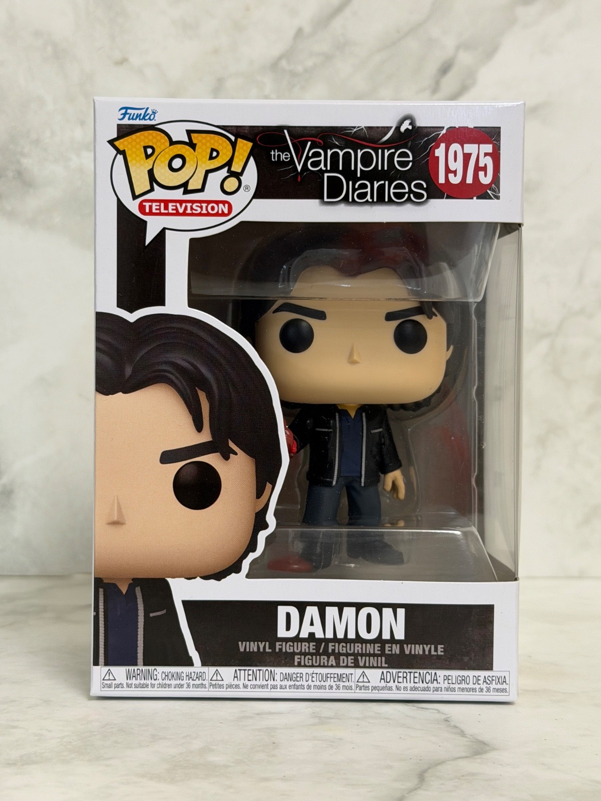 Funko Pop The Vampire Diaries Stefan Salvatore & Damon 1977 1975 with Protector Funko Pop The Vampire Diaries Stefan Salvatore & Damon 1977 1975 with Protector