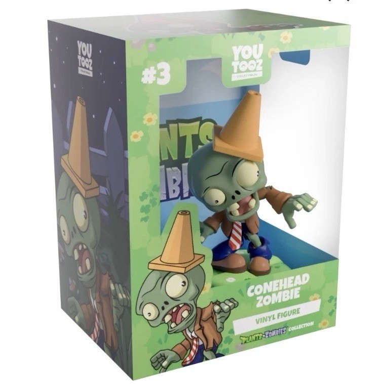 Youtooz * Conehead Zombie * Plants Vs Zombies Collection * Vinyl Figure * NEW Youtooz * Conehead Zombie * Plants Vs Zombies Collection * Vinyl Figure * NEW