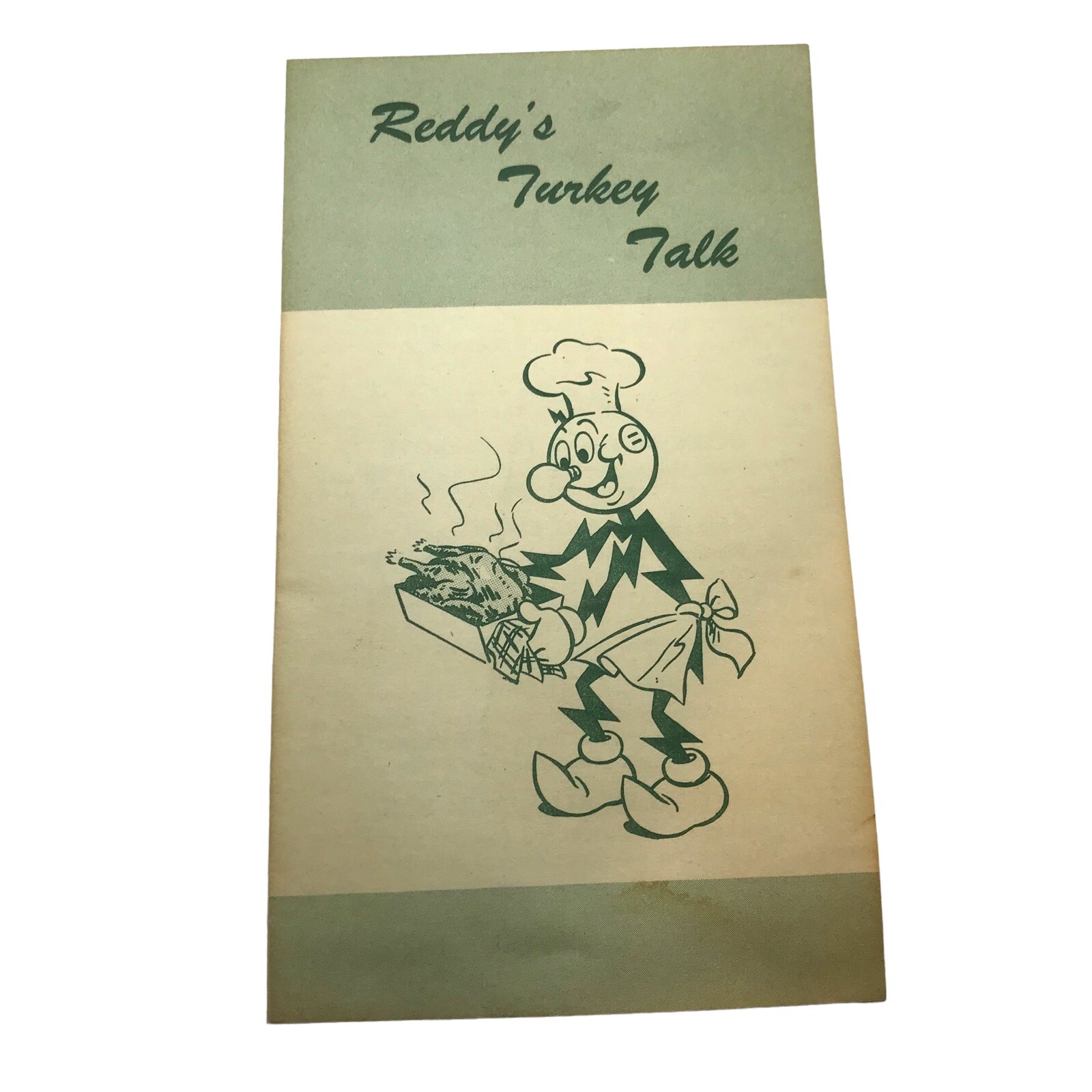 Vintage Booklet Reddys Turkey Talk Central Illinois Electric and Gas Co