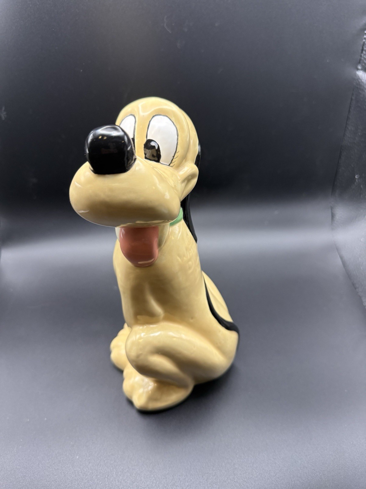 Vintage 9” Ceramic Pluto Dog from Walt Disney Productions 1970’s